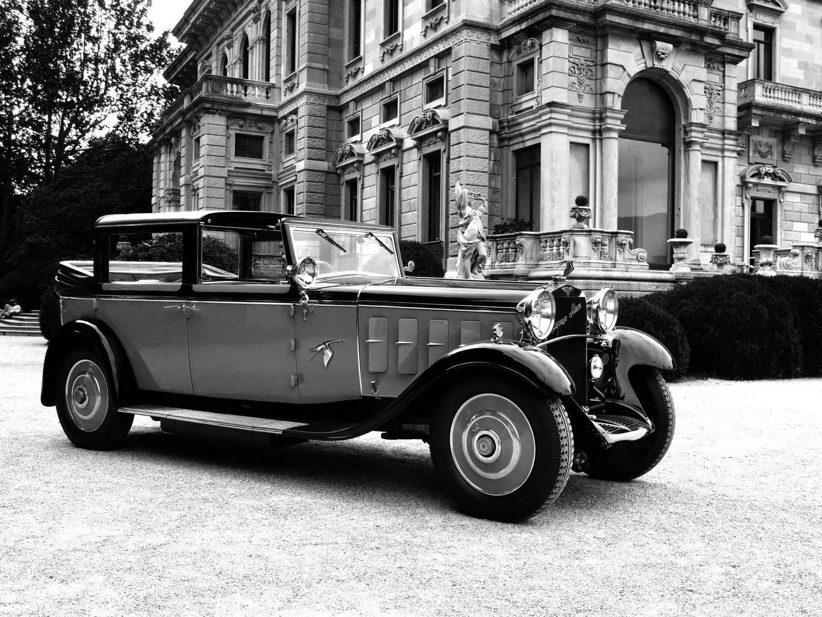 1922, hispano-suiza, 720P, coupe-chauffeur, landaulet, HD Wallpaper