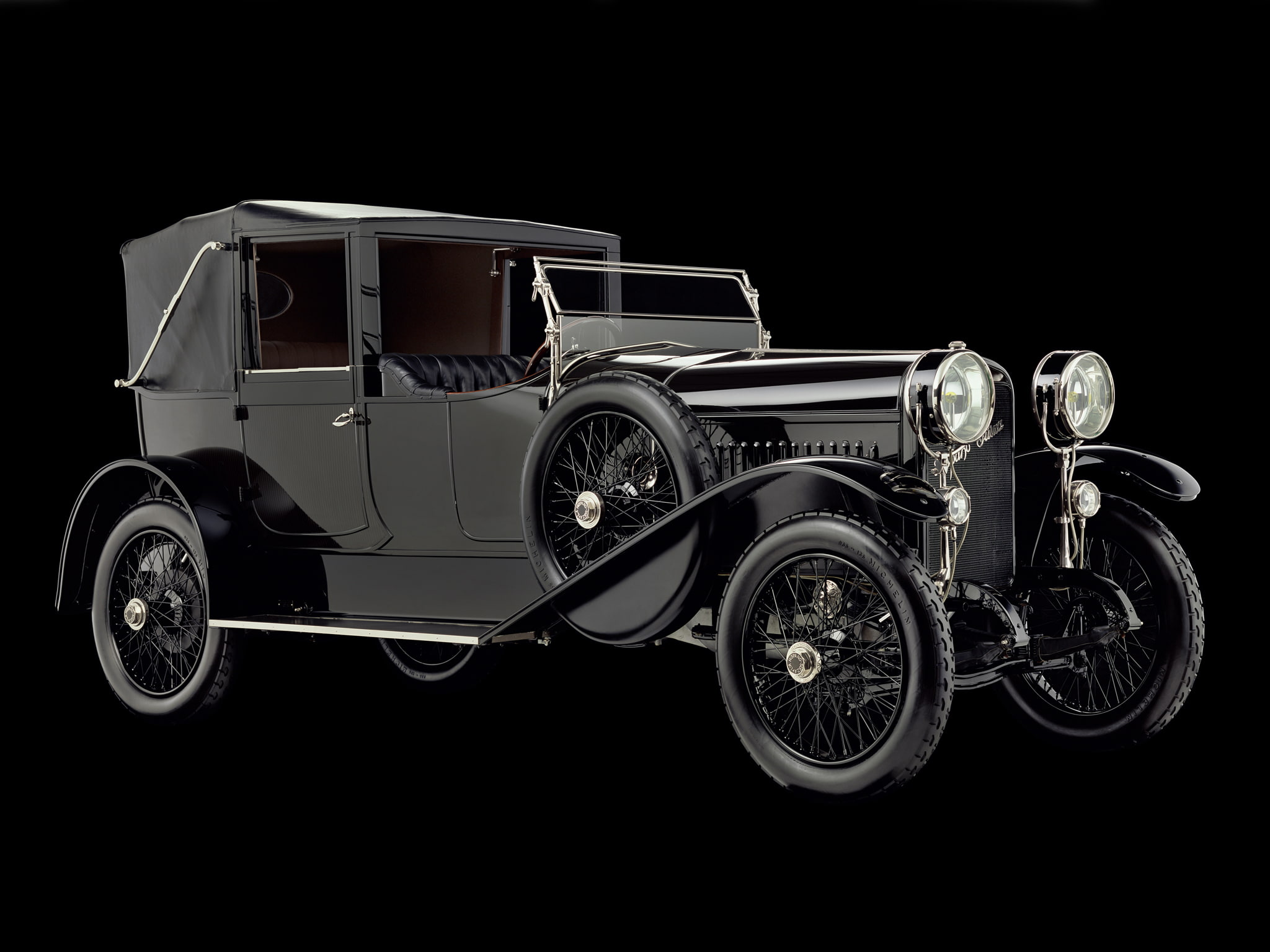 brougham, retro, convertible, hispano, luxury, type 32, 1918, 1080P, collapsible, suiza, HD Wallpaper
