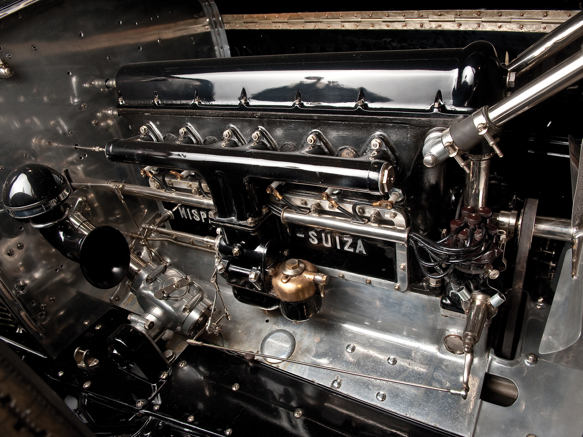 luxury, h6b, 1924, ville, hispano, retro, suiza, 1080P, saoutchik, engine, coupe, HD Wallpaper