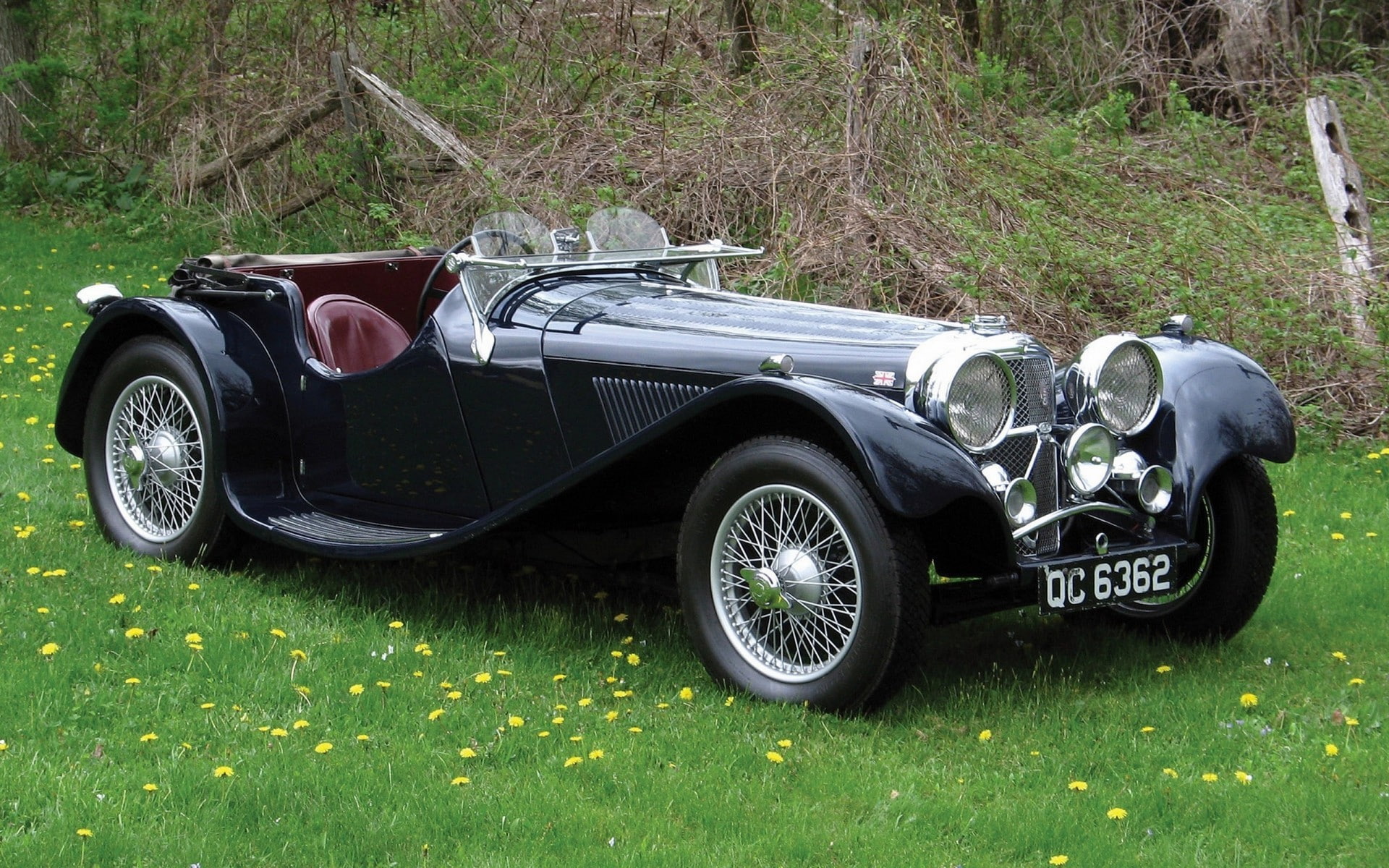vehicle, vintage, Jaguar (car), 1080P, car, Oldtimer, HD Wallpaper