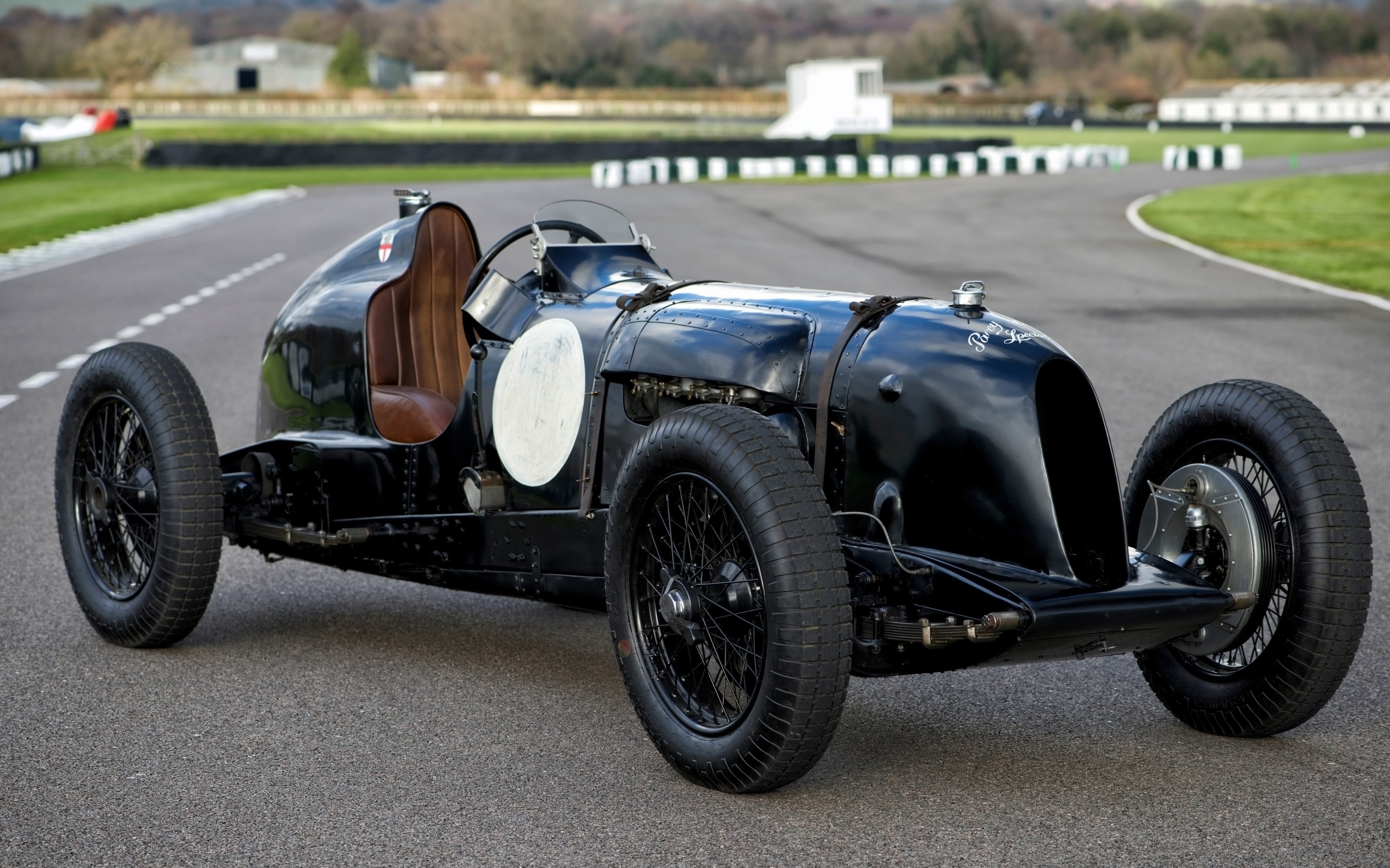 street, no people, racing, motor racing track, car, day, retro styled, motor vehicle, black color, vintage, vintage car, 1936, road, nature, 4K, transportation, HD Wallpaper