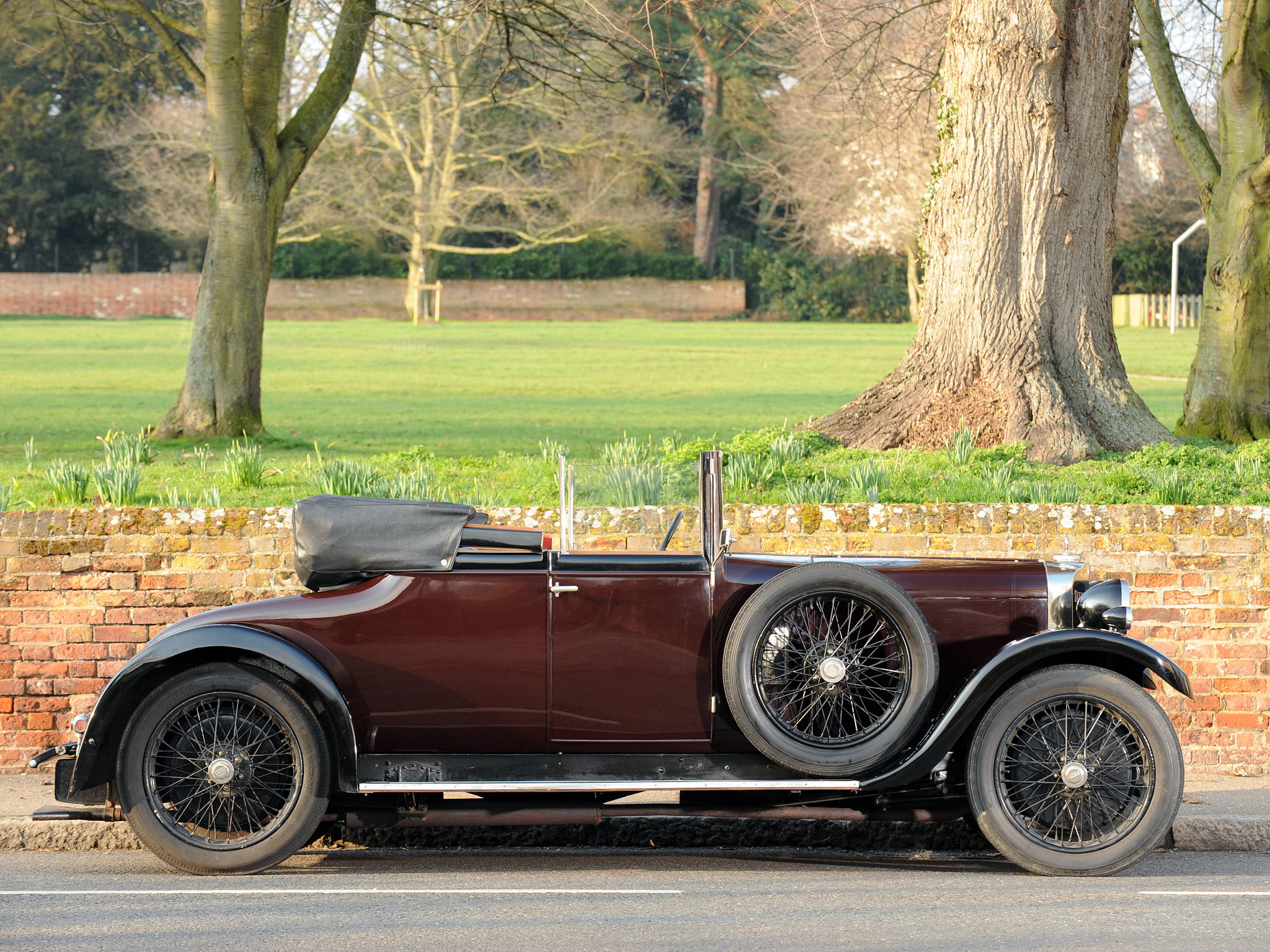 14 45, roadster, talbot, retro, 1926, 1080P, HD Wallpaper