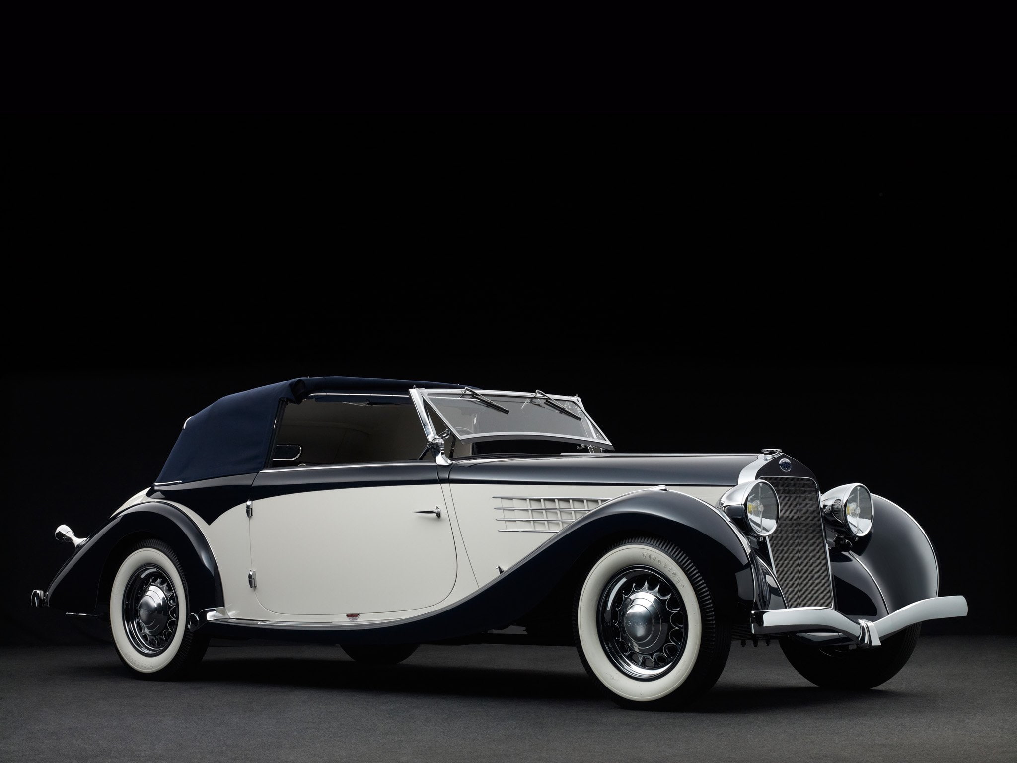 vintage, 1936, cabriolet, milord, luxury, d6-70, figoni, 1080P, delage, retro, falaschi, HD Wallpaper