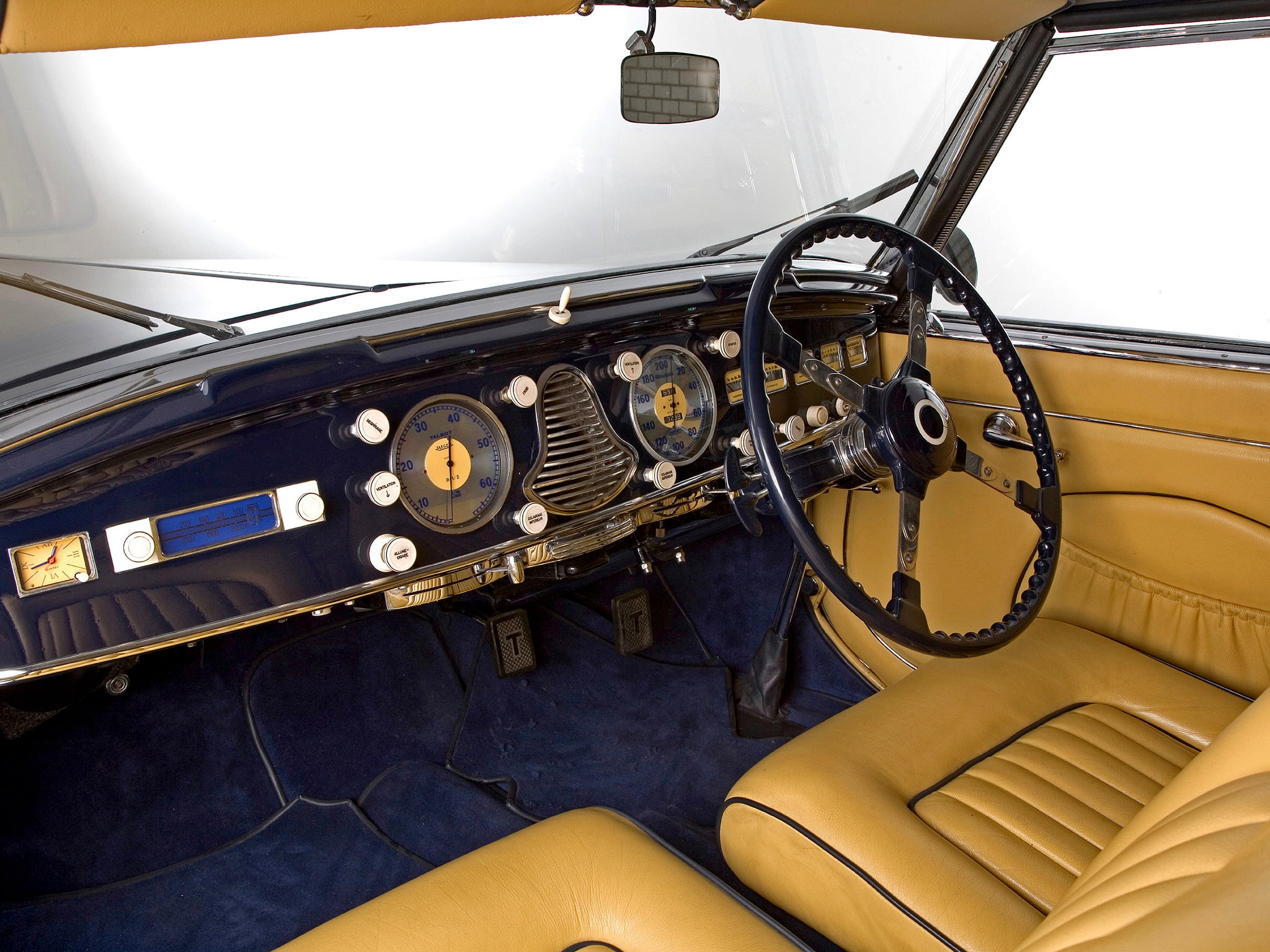 talbot, falaschi, lago, 1080P, t26, 1949, retro, interior, cabriolet, figoni, HD Wallpaper