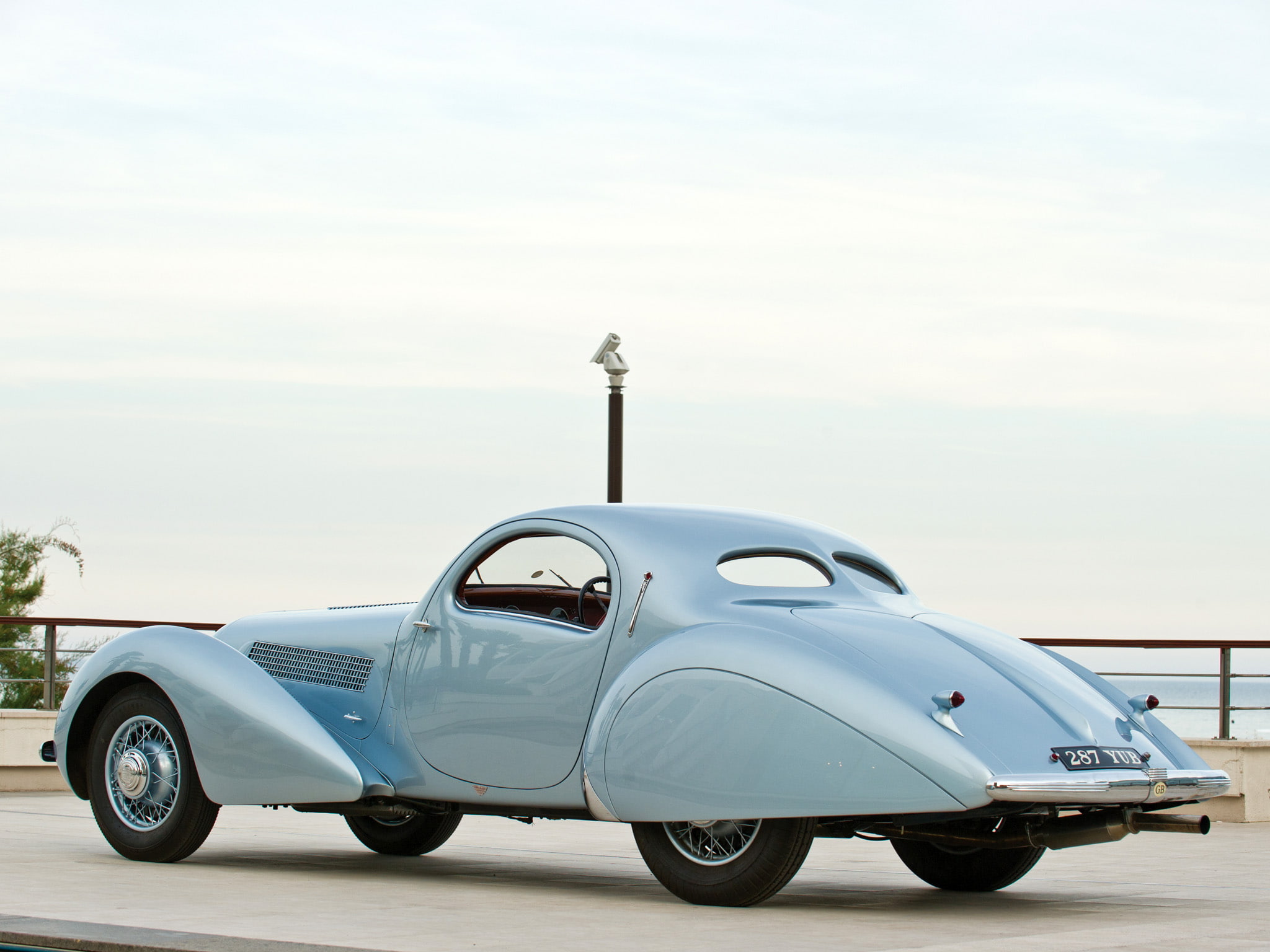 falaschi, t23, teardrop, 1938, coupe, figoni, 1080P, talbot, retro, lago, HD Wallpaper
