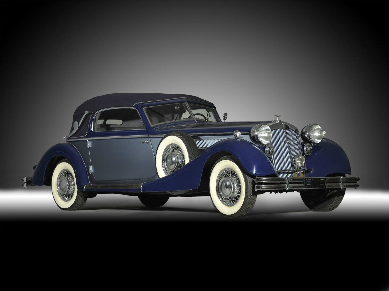 retro, 853, cabriolet, luxury, 1937, sport, 720P, horch, HD Wallpaper