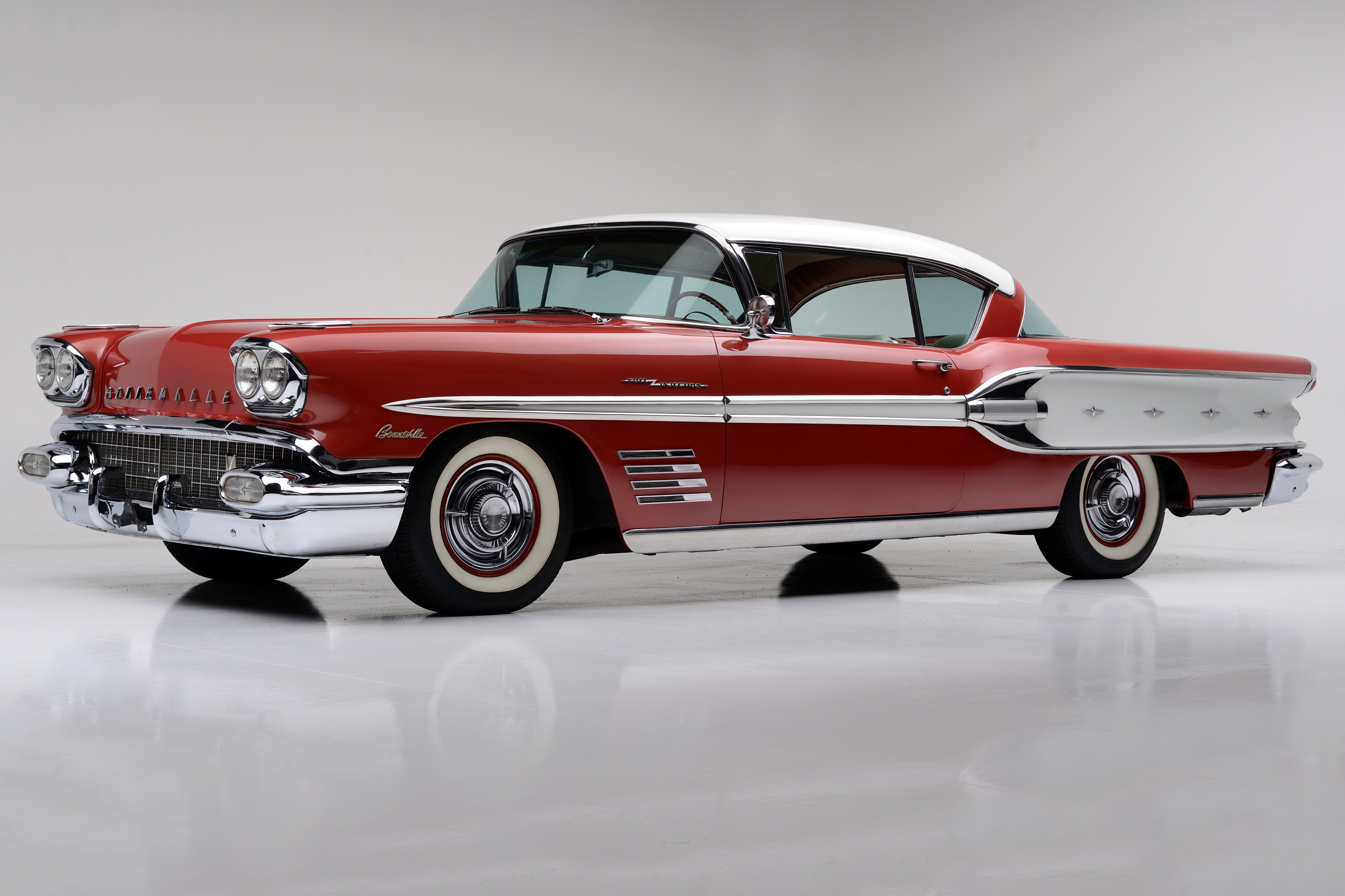 bonneville, luxury, 1958, special, 5K, retro, pontiac, HD Wallpaper