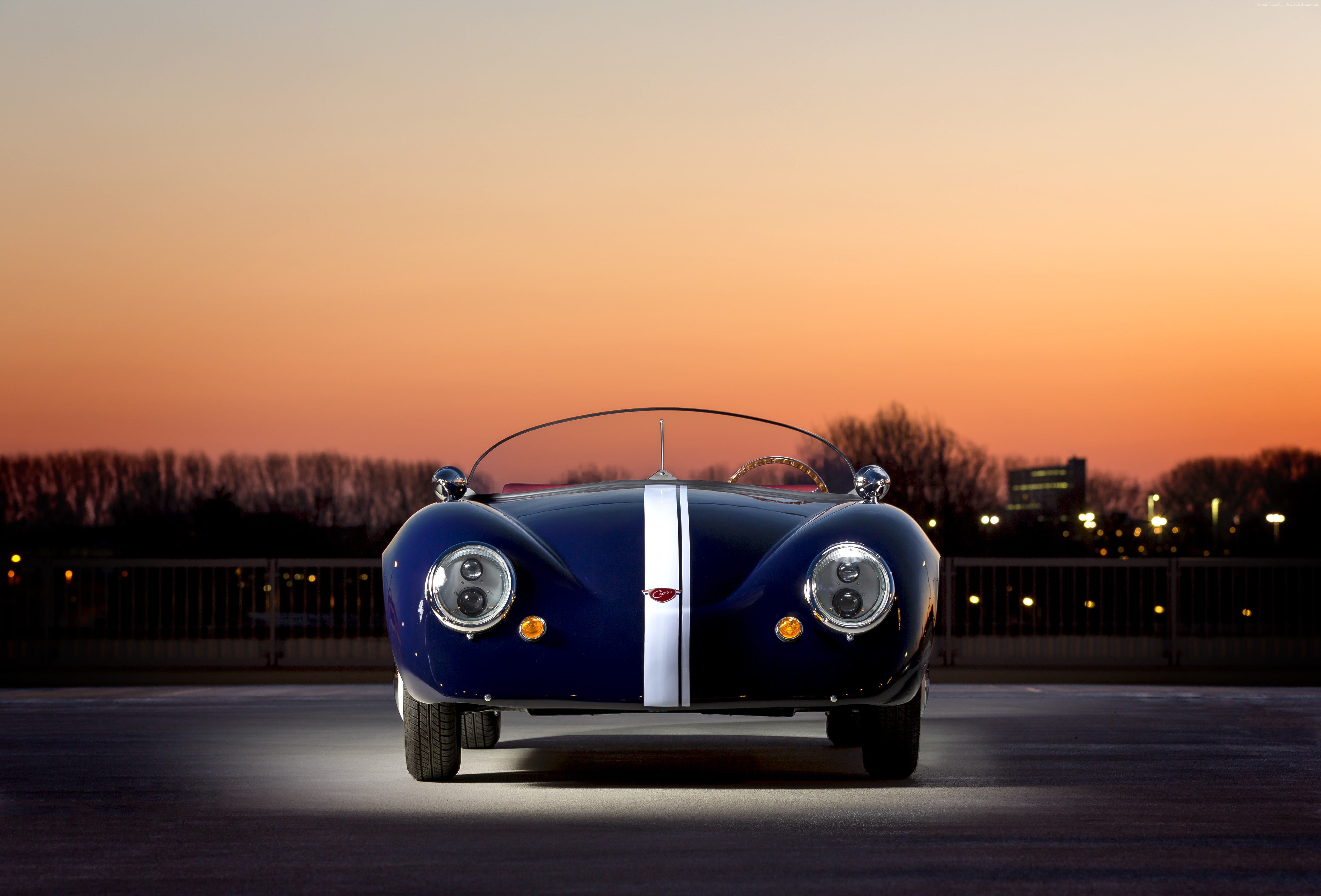 retro, front, limited edition, Carice Cars, Carice MK1, supercar, roadster, luxury cars, 4K, HD Wallpaper