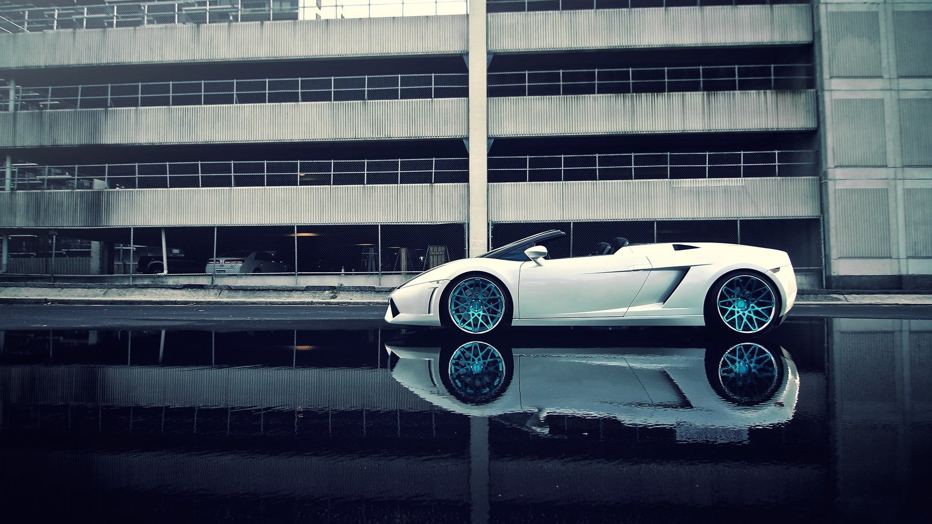 city, no people, transportation, reflection, motor vehicle, close-up, 1080P, car, day, supercars, sports car, glass - material, street, modern, retro styled, HD Wallpaper