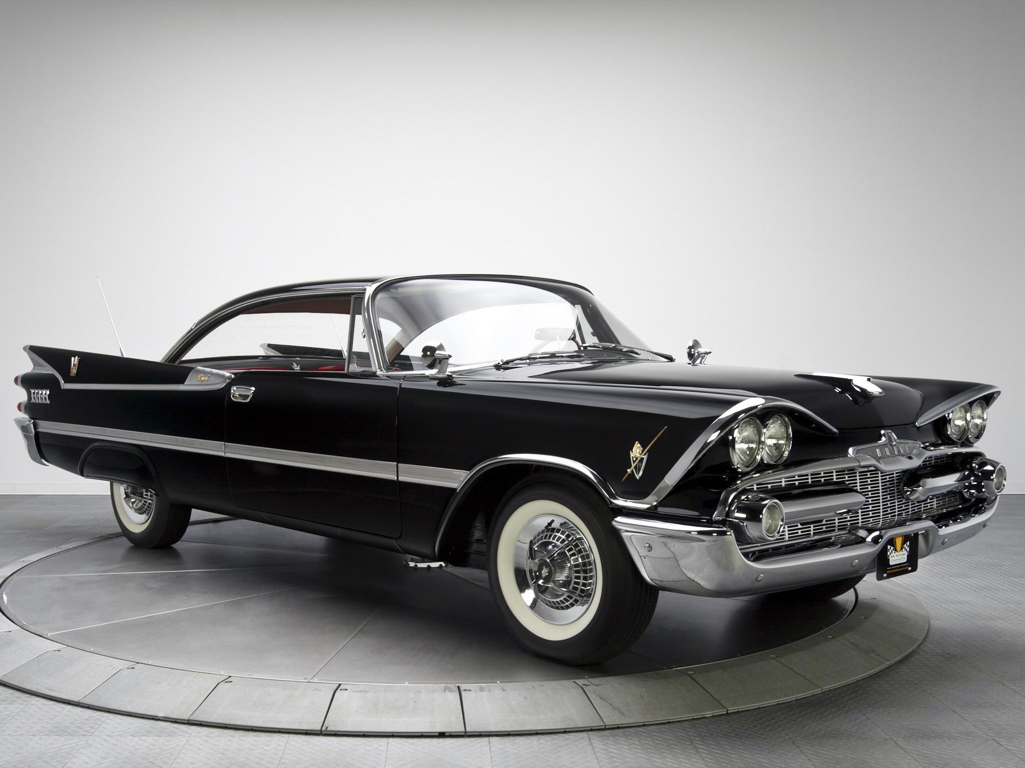 hardtop, dodge, coupe, d500, luxury, 1080P, d, android, retro, 1959, royal, lancer, HD Wallpaper