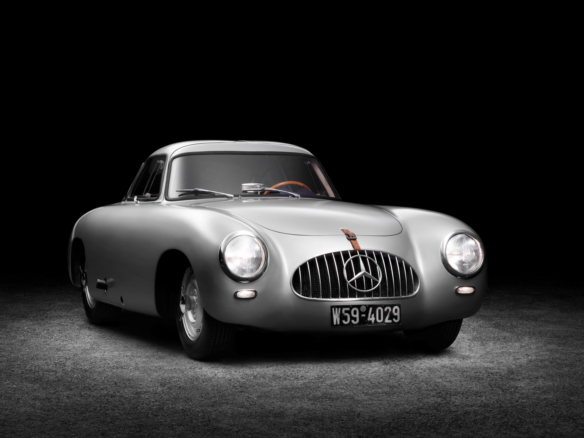 1080P, supercar, retro, mercedes, w194, benz, 1952, supercars, 300sl, HD Wallpaper