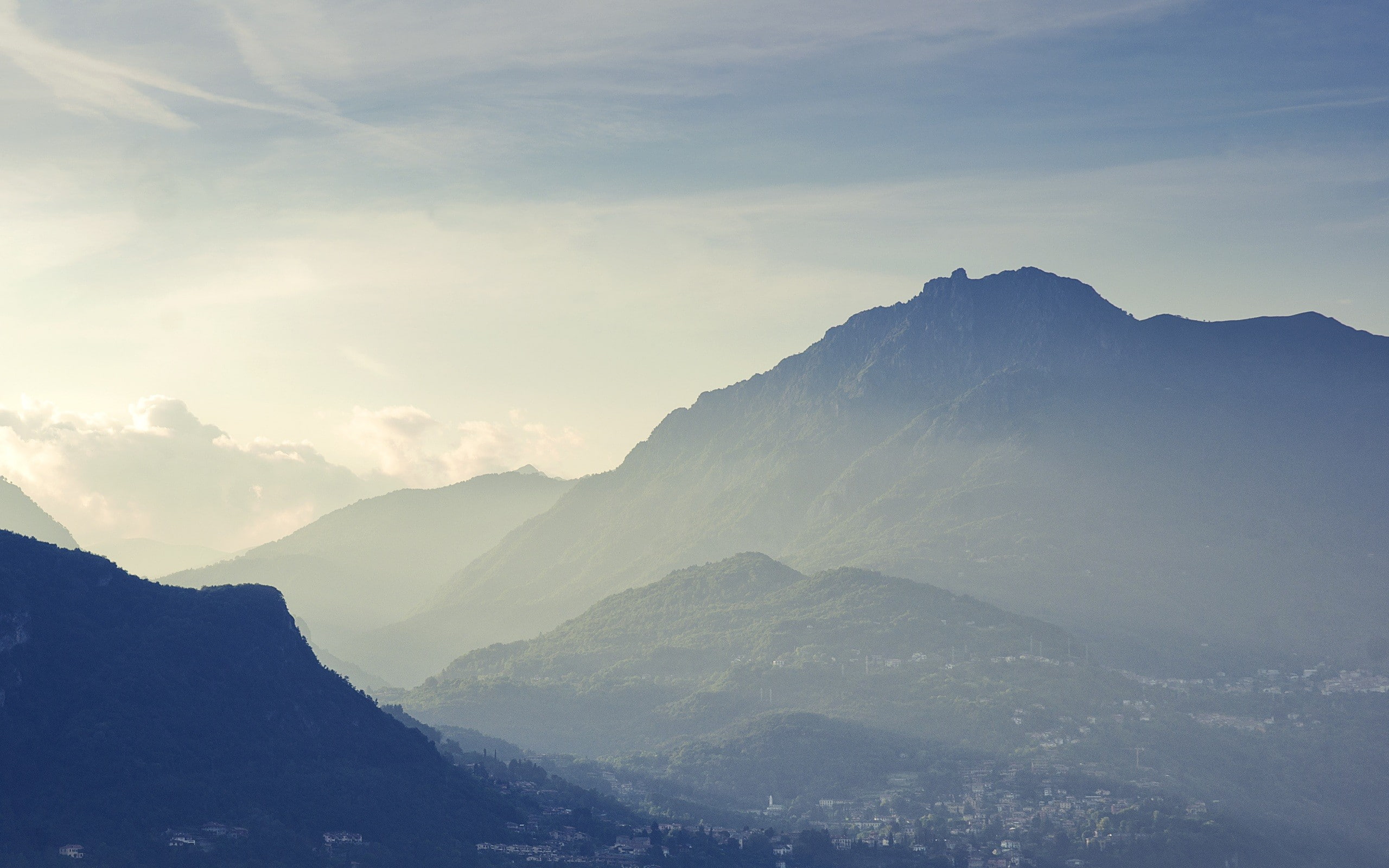 Lake Como, 2K, nature, photography, valley, landscape, HD Wallpaper