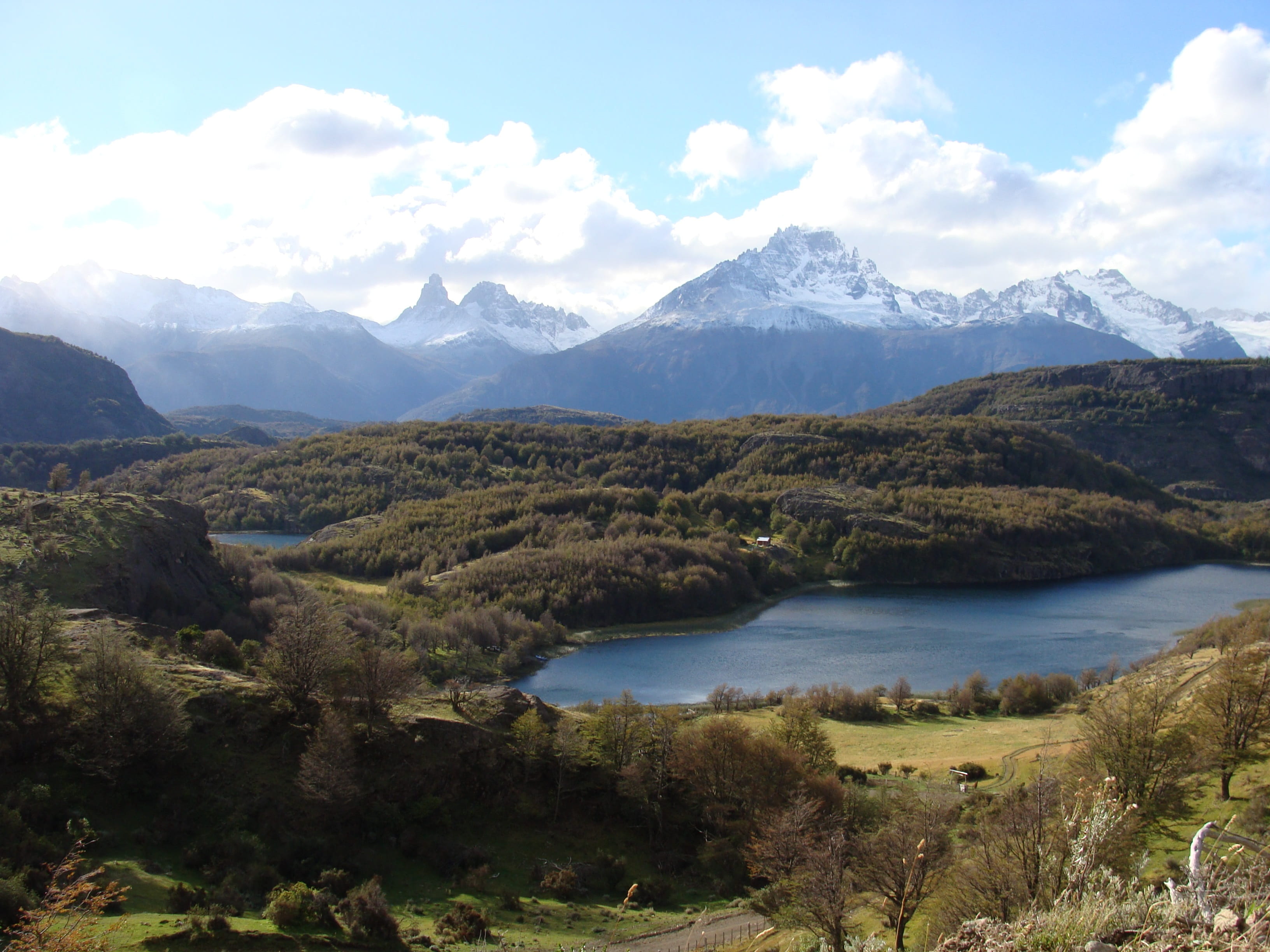 Landscape, scenics, nature, environment, day, landscapes, no People, lake, Lakes Region, wilderness, 2K, scenery, travel, range, mountain, Aysen, mountain Peak, HD Wallpaper