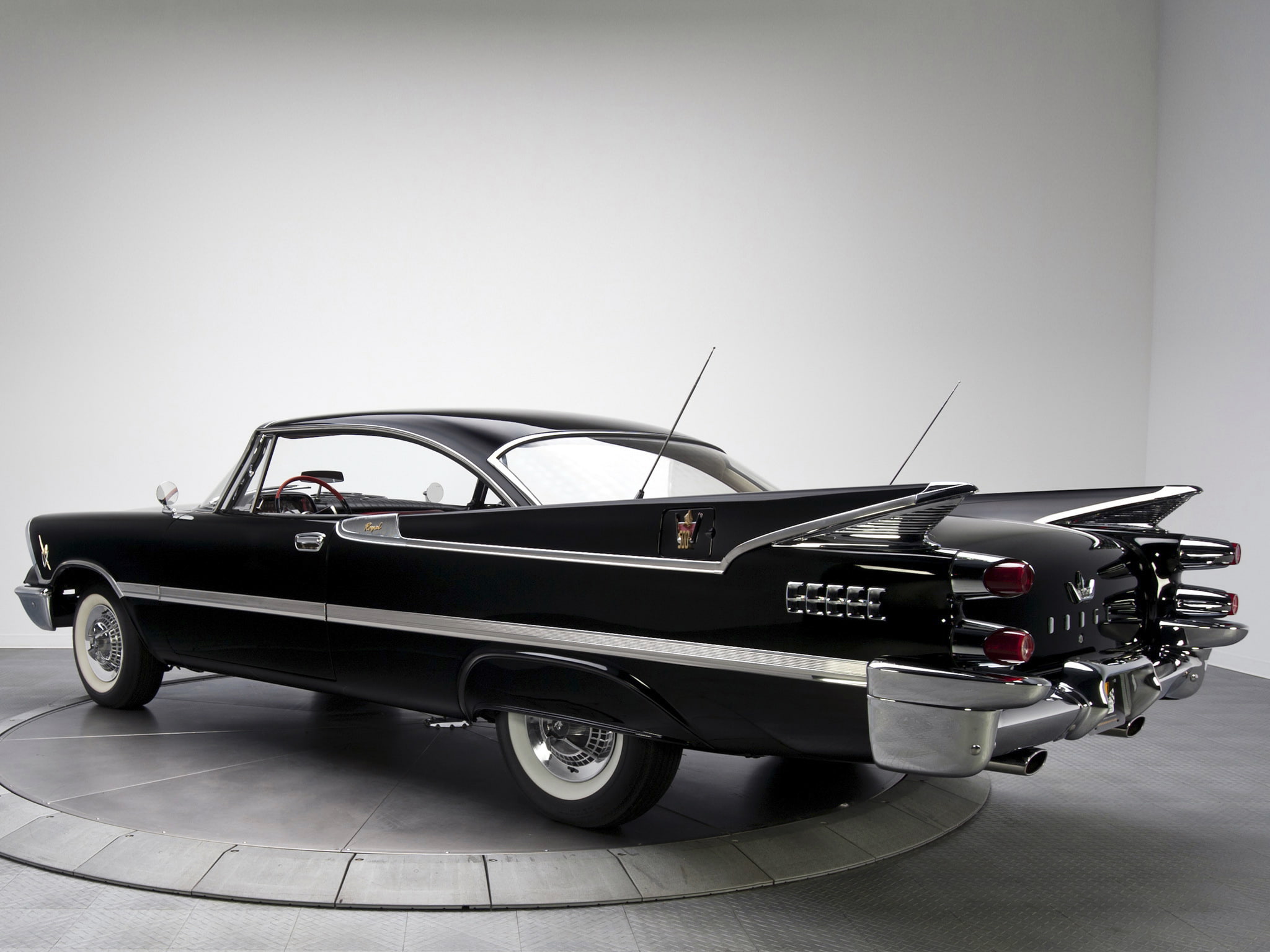 luxury, coupe, retro, lancer, d500, dodge, 1959, 1080P, hardtop, royal, HD Wallpaper