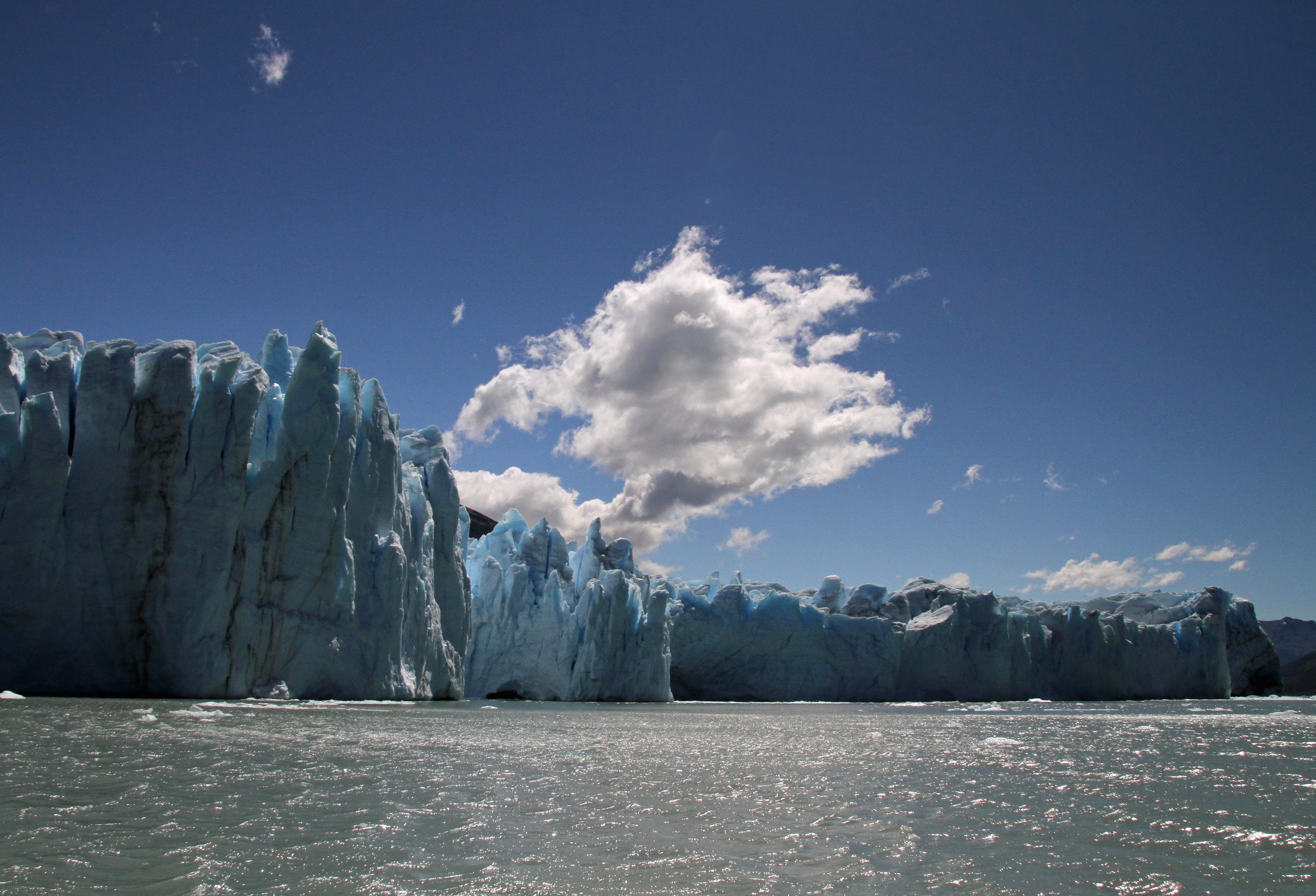 Perito, sea, sky, day, argentina, snow, water, Moreno, outdoor, winter, 5K, cold temperature, landscape, Glacier, scenics - nature, park, patagonia, tranquility, HD Wallpaper