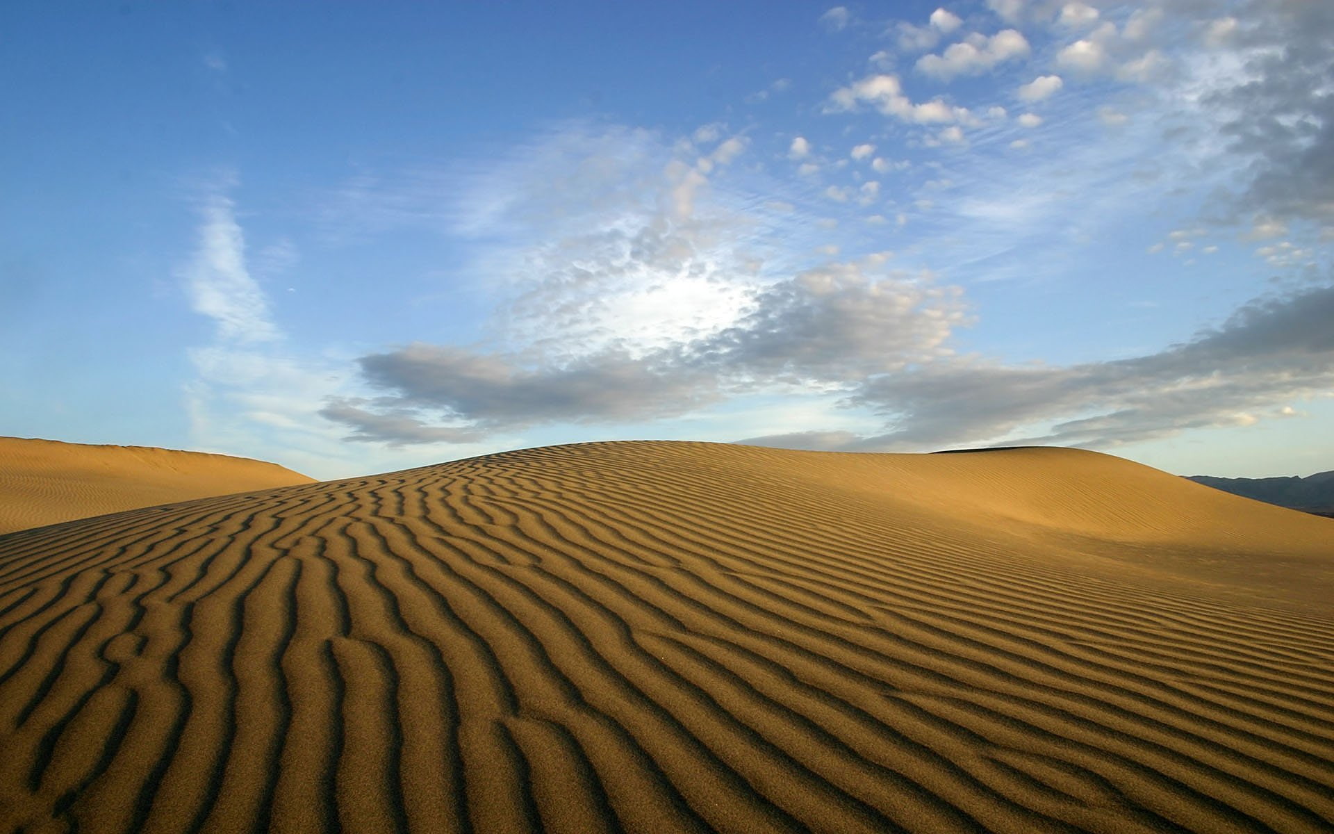 no people, nature, dunas, sky, land, desert, sand dune, landscape, scenics - nature, tranquility, 1080P, sunlight, day, tranquil scene, outdoors, arena, HD Wallpaper