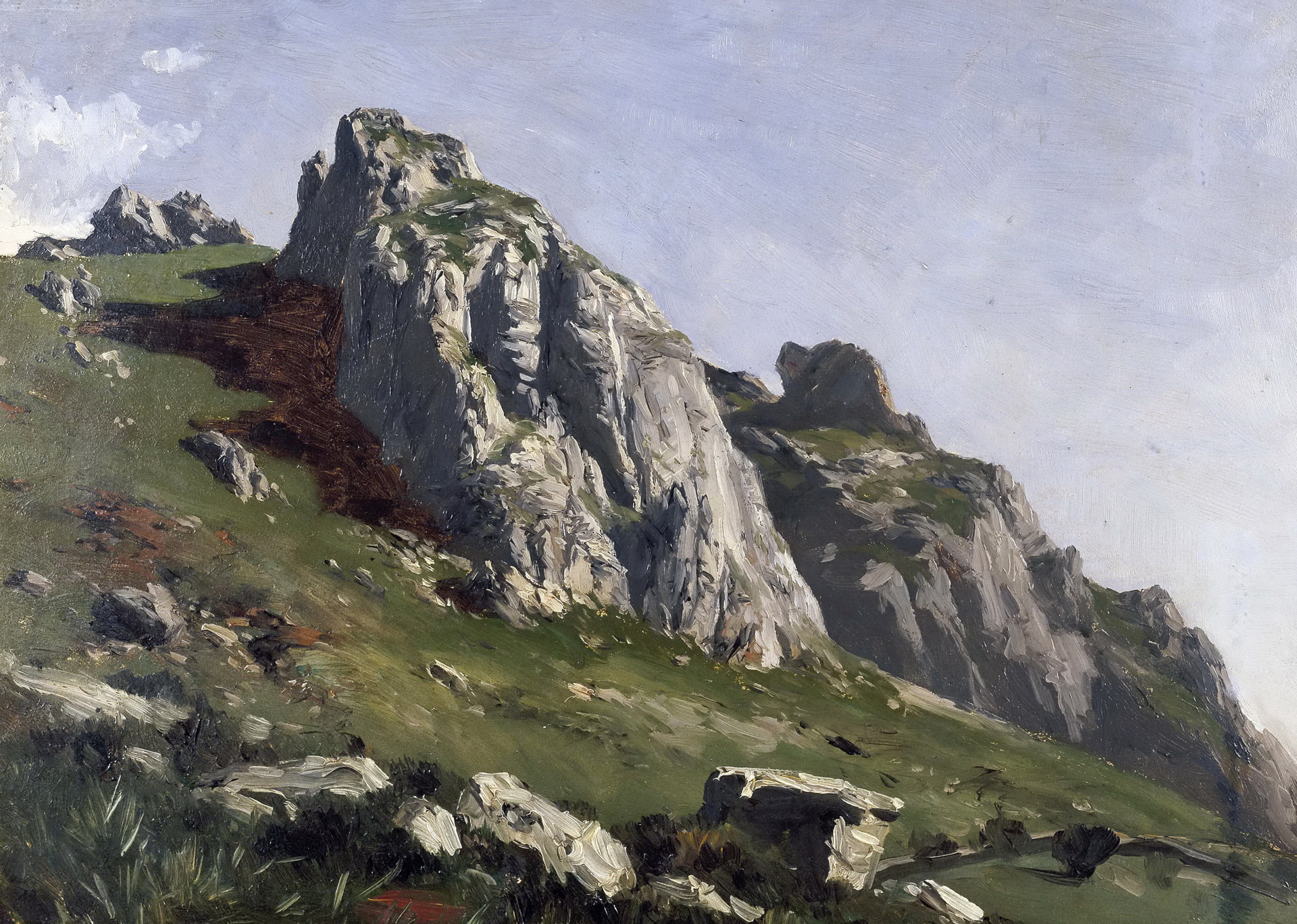 Carlos de Haes, mountains, 1080P, The Picos de Europa, rocks, picture, landscape, stones, HD Wallpaper