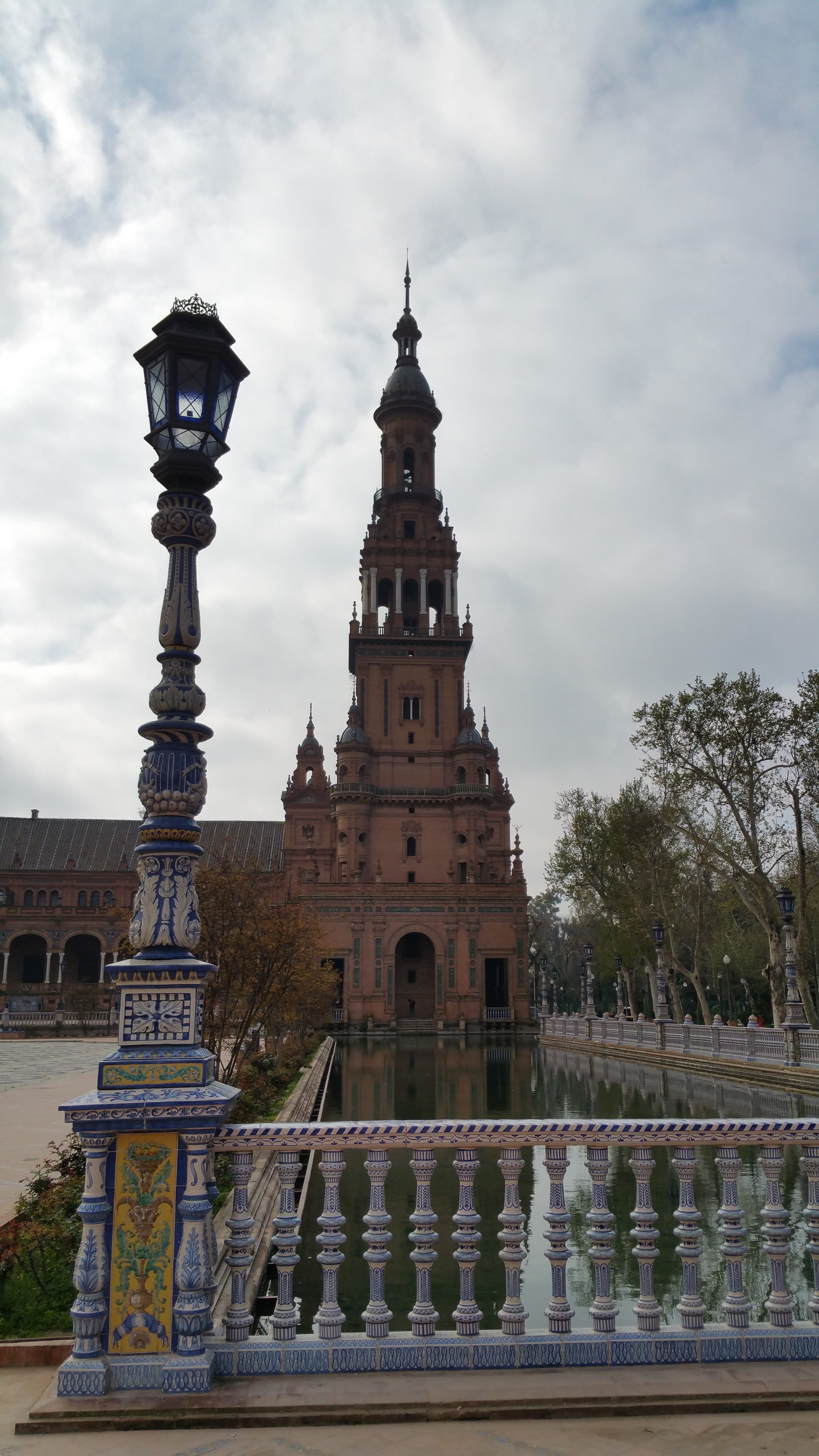 españa, spain square, railing, plaza, landmark, sky, spire, religion, the past, cloud - sky, building, outdoors, plaza de espana, place of worship, day, Phone HD Wallpaper