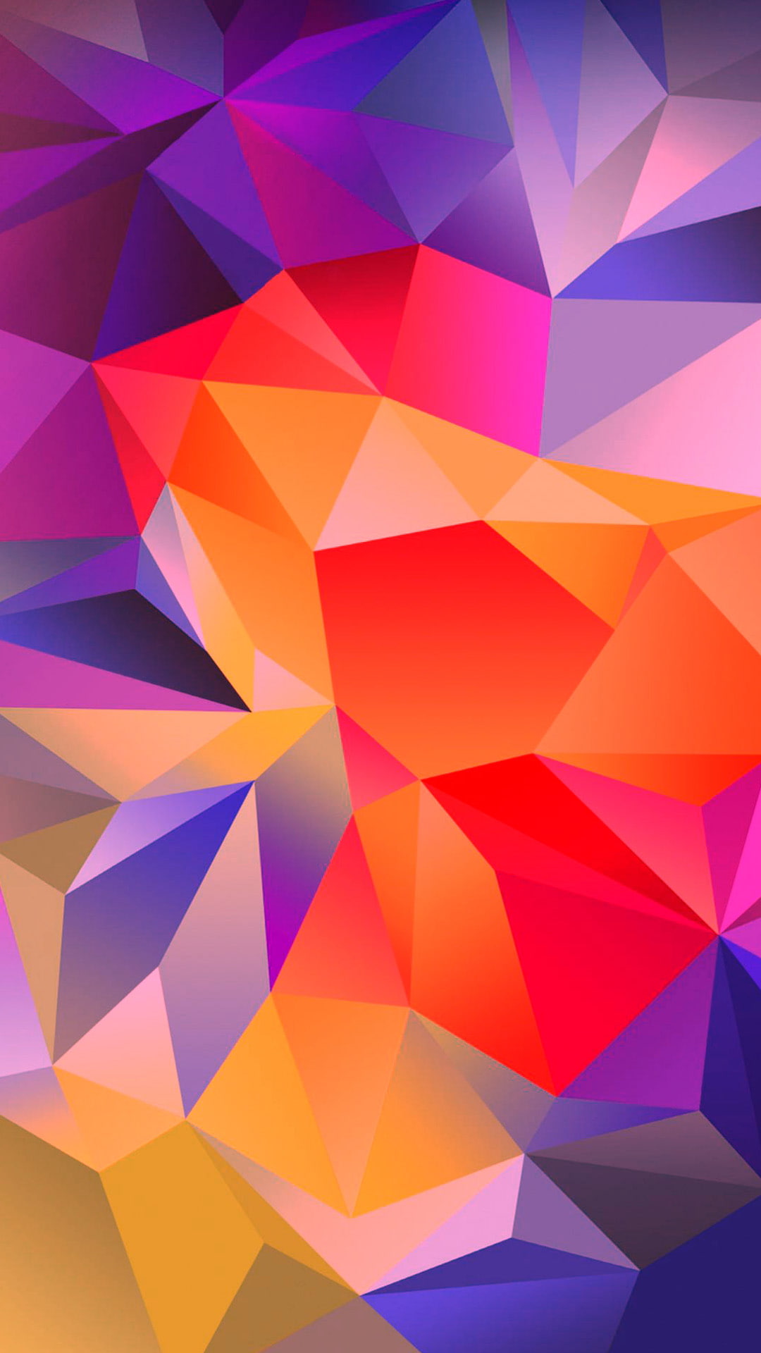 s, s5, beige, purple, red, colorful, painting, 1080P, abstract, geometry, Phone HD Wallpaper