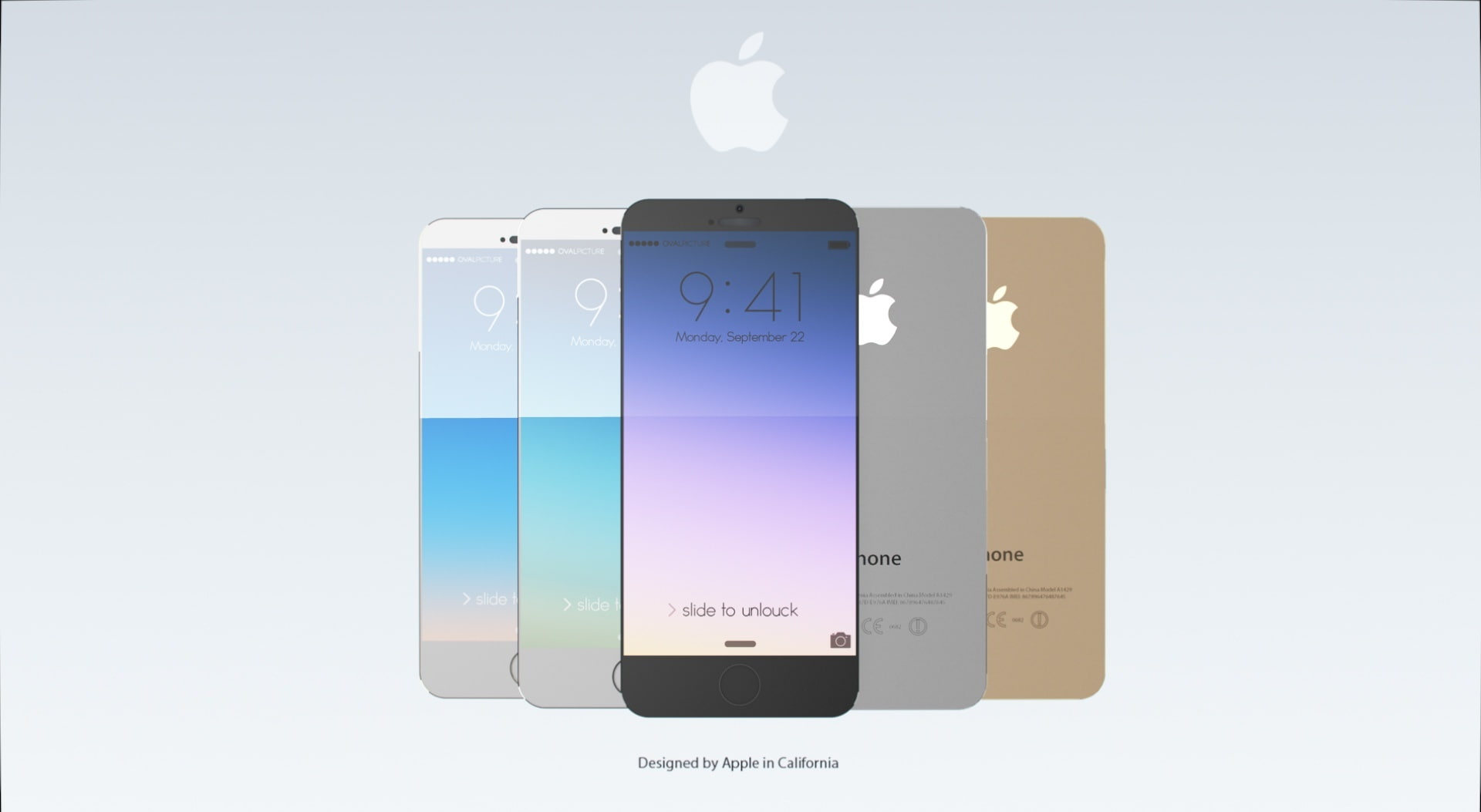 apple, iphone, screen, assorted, design, model, indoors, no people, mac , five, air, smart phone, Hardware, full hd, ipad air, convenience, Computers, concept design, HD Wallpaper