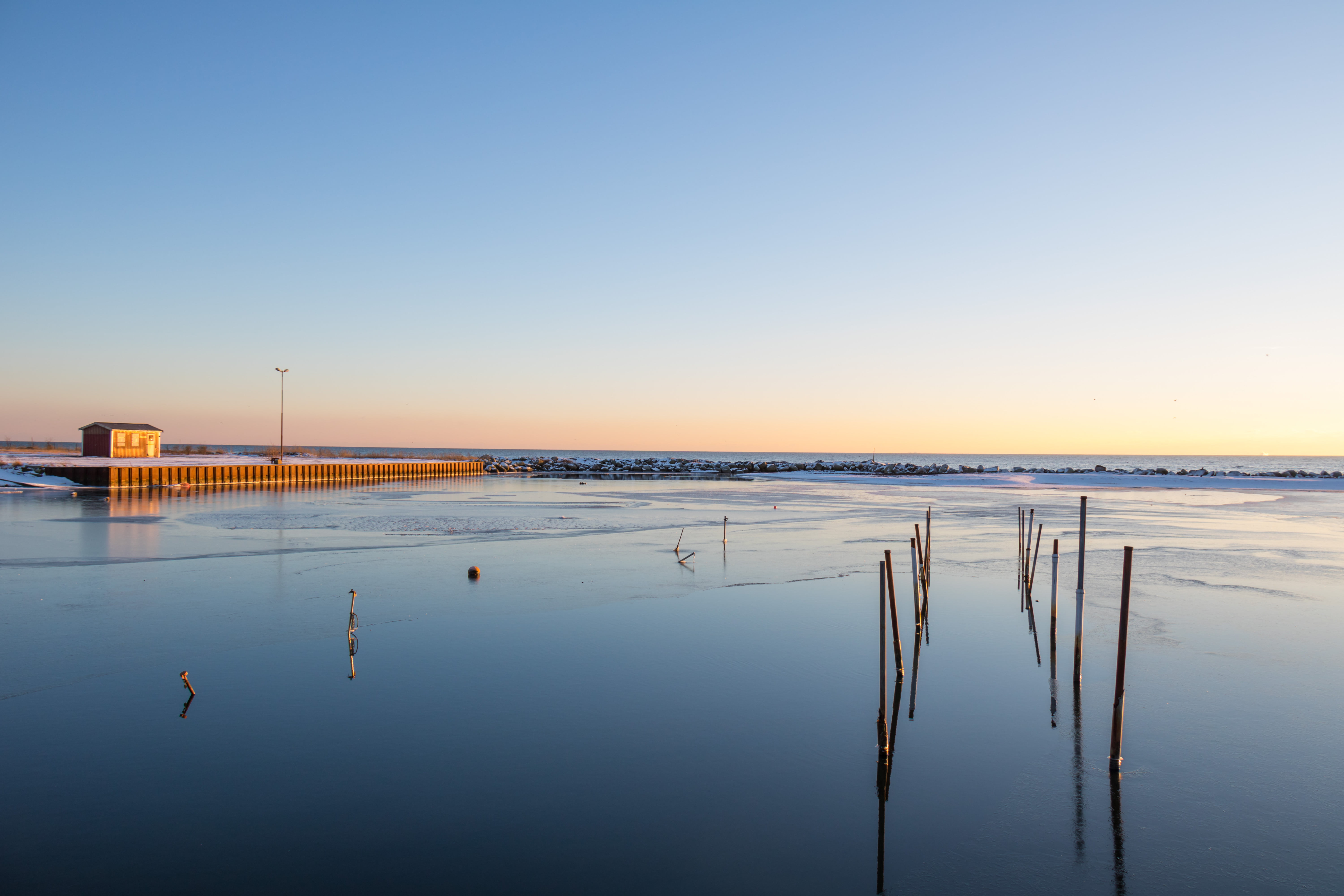 river, photography, focal_length, city, beach, geo:location, blue  coast, canon eos, aperture, vinter, brown river, sunset, body of water, 760d, reflection, HD Wallpaper