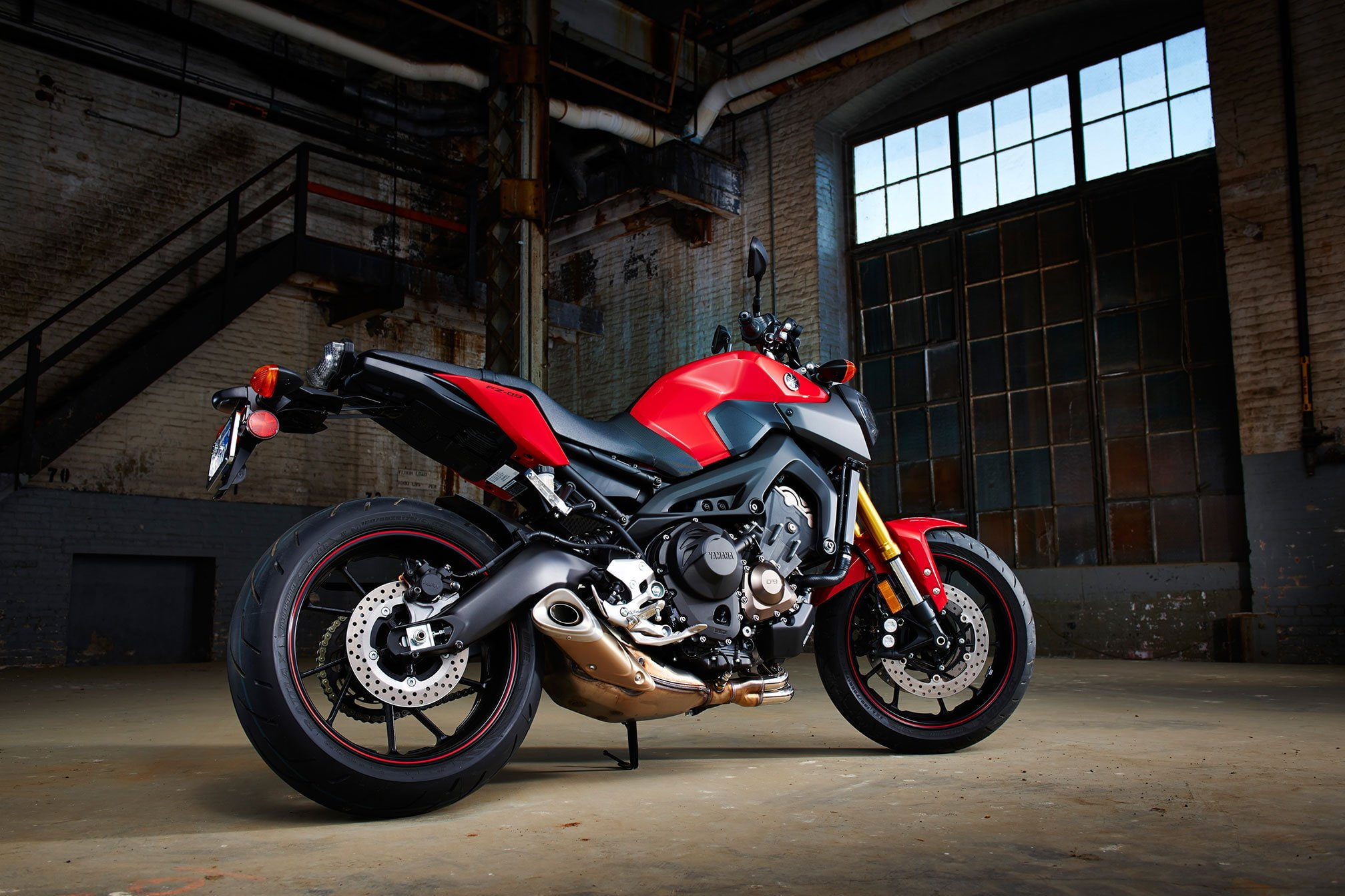 2015, yamaha, 1080P, fz 09, HD Wallpaper