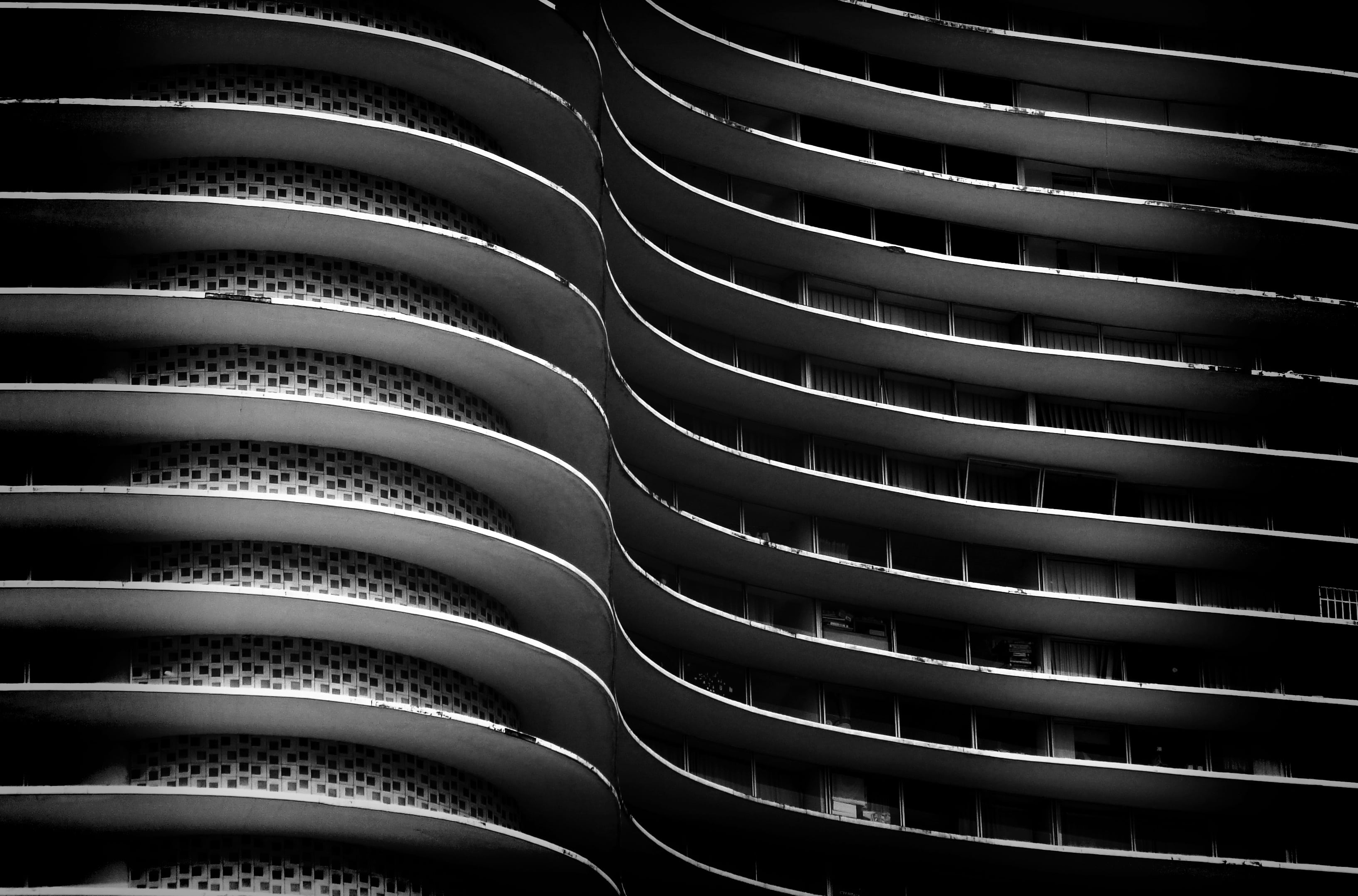 household equipment, city, belo horizonte, metal, buildings, large group of objects, minas, arrangement, close-up, full frame, shiny, niemeyer, aluminum, HD Wallpaper
