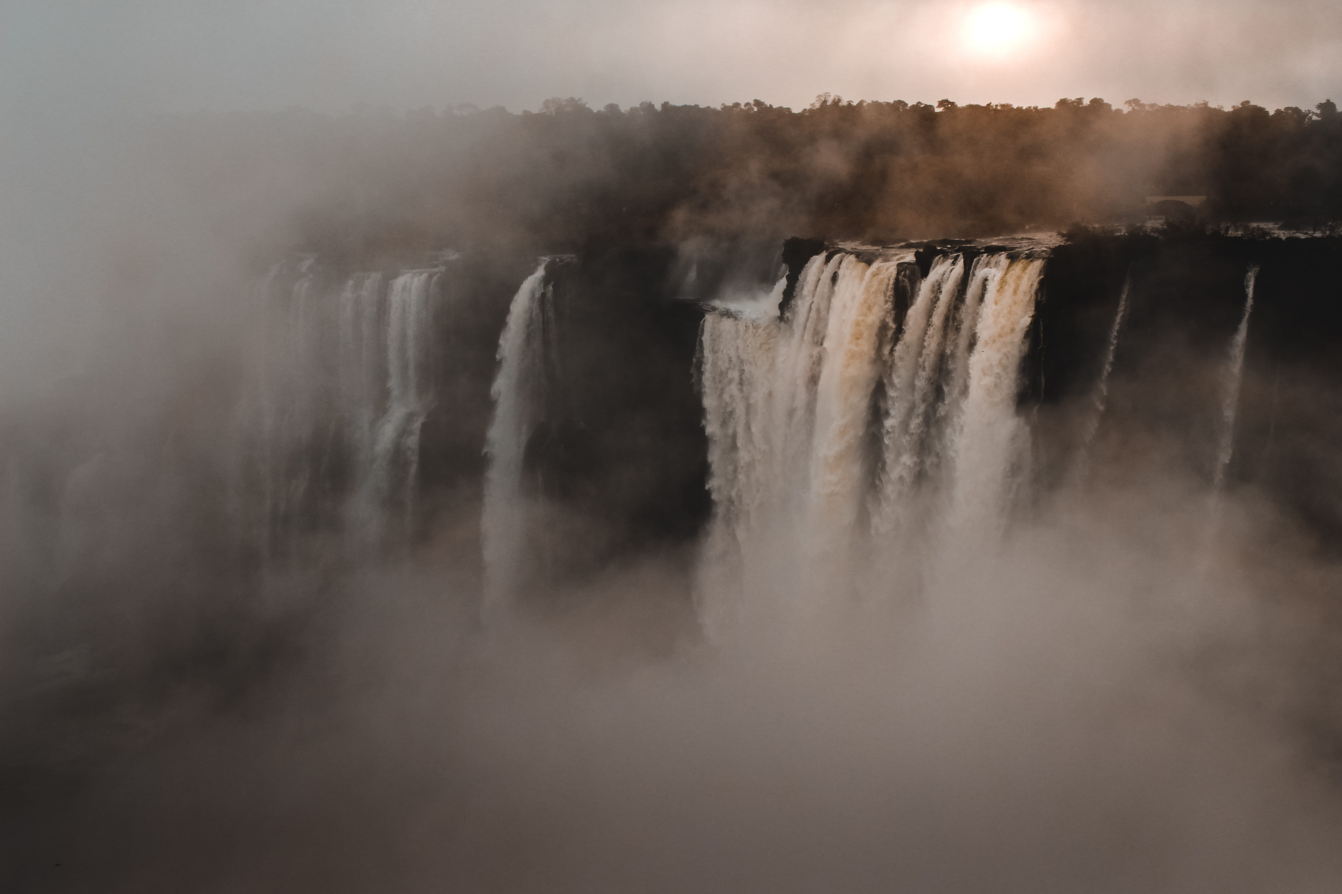 national, time, scenery, beauty in nature, forest, environment, nature, steam, aerial, argentina, wonder, air pollution, iguazu, photography, parque nacional iguazú, HD Wallpaper