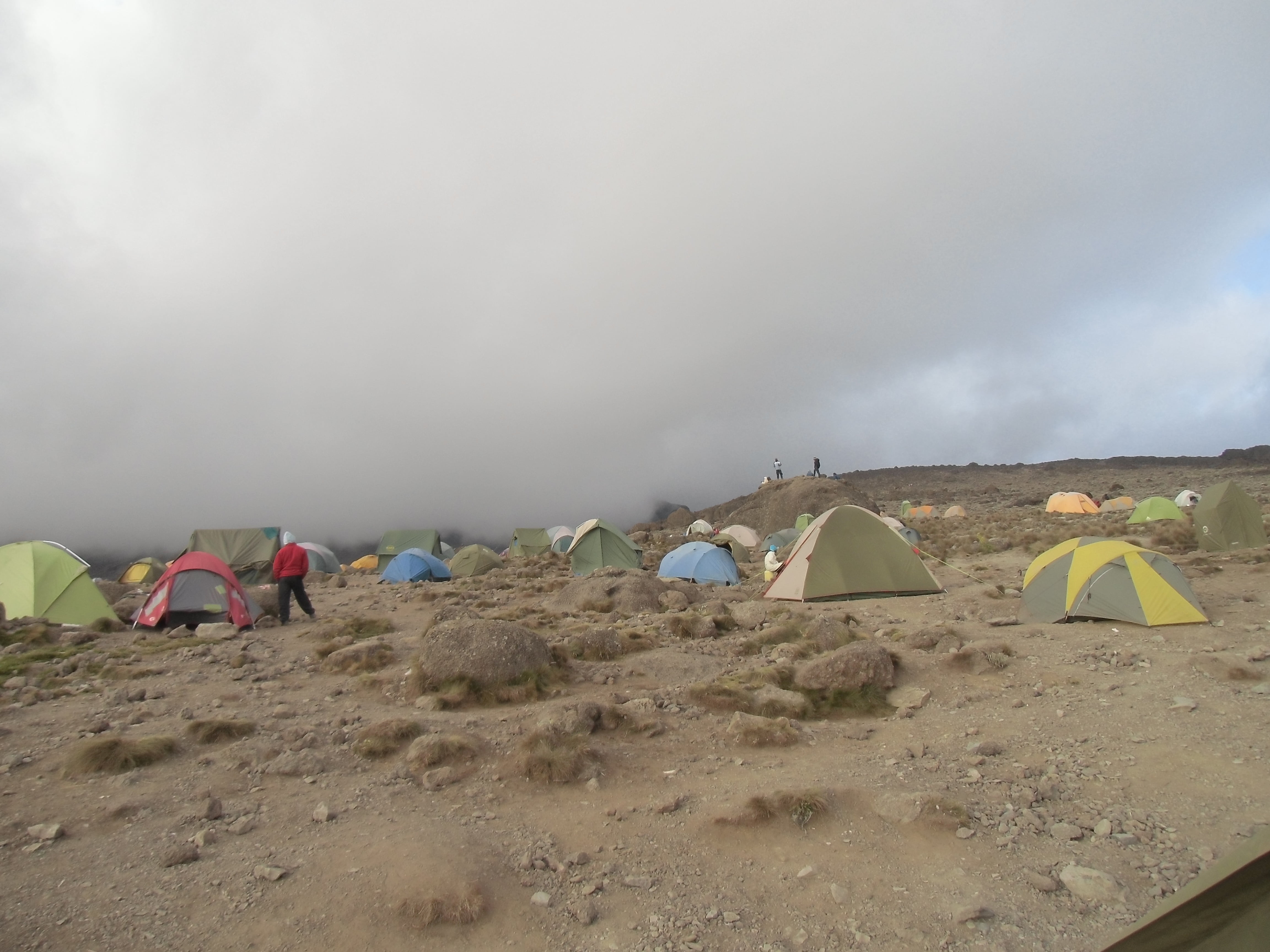 tent, environment, expedition, no people, cloud - sky, beach, mountain, outdoors, day, sky, climbing, kilimanjaro, outdoor, scenics - nature, land, hike, HD Wallpaper