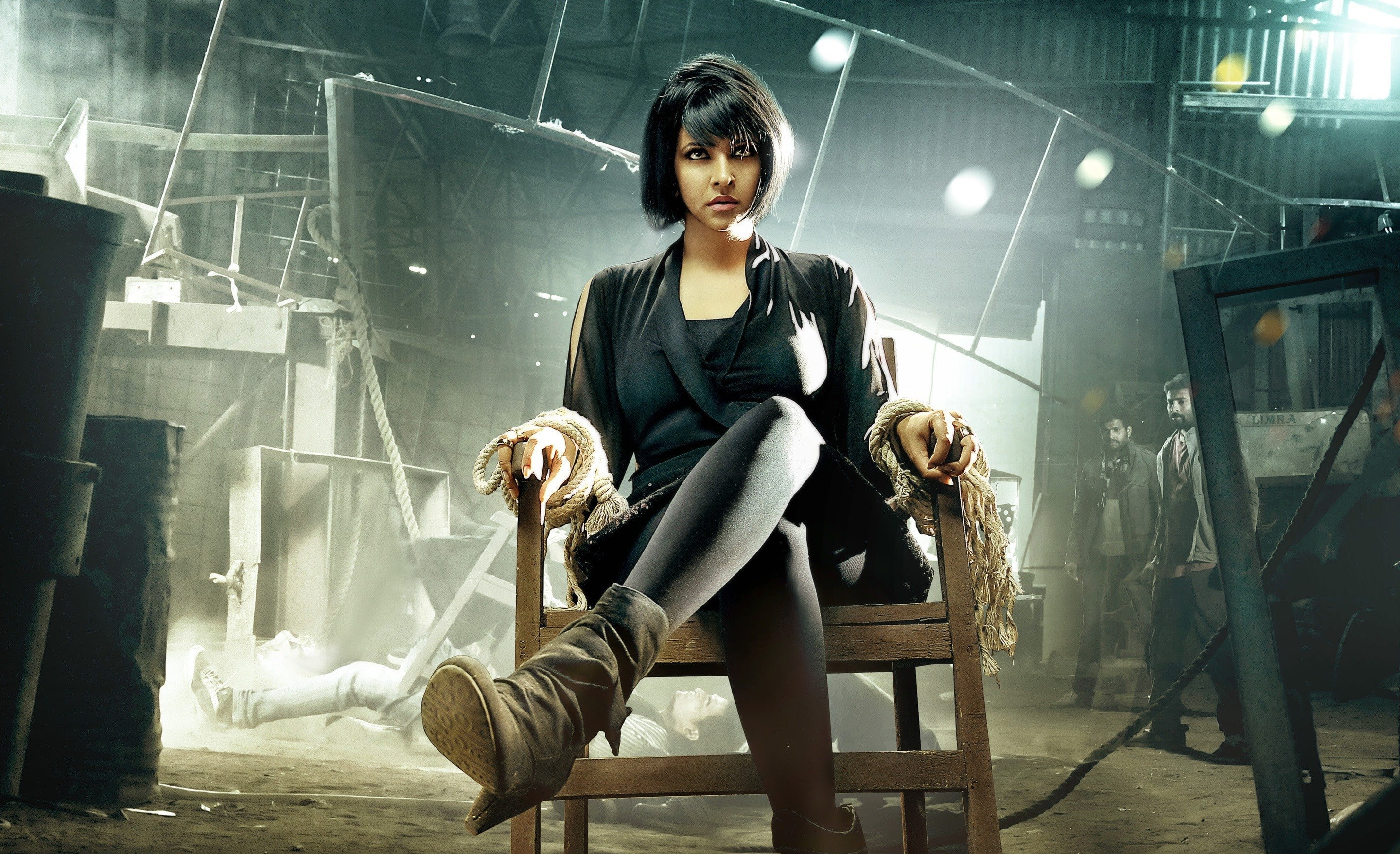 telugu, woman, elugu, girl, Indian Movie, Dongata, Lakshmi Manchu, 2K, brunette, Bollywood, HD Wallpaper