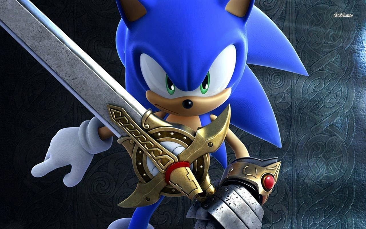 still life, Sonic, group of objects, day, outdoors, 720P, high angle view, toy, choice, Sonic the Hedgehog, nature, no people, Sonic and the Black Knight, HD Wallpaper