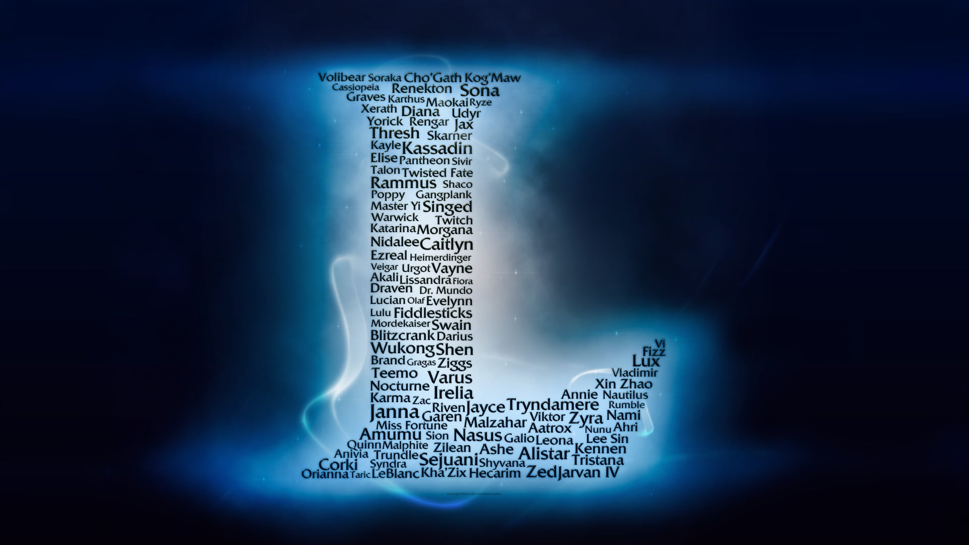 champions, wireless technology, no people, coding, name, security, technology, blue, cyberspace, computer language, business, text, League of Legends, futuristic, HD Wallpaper
