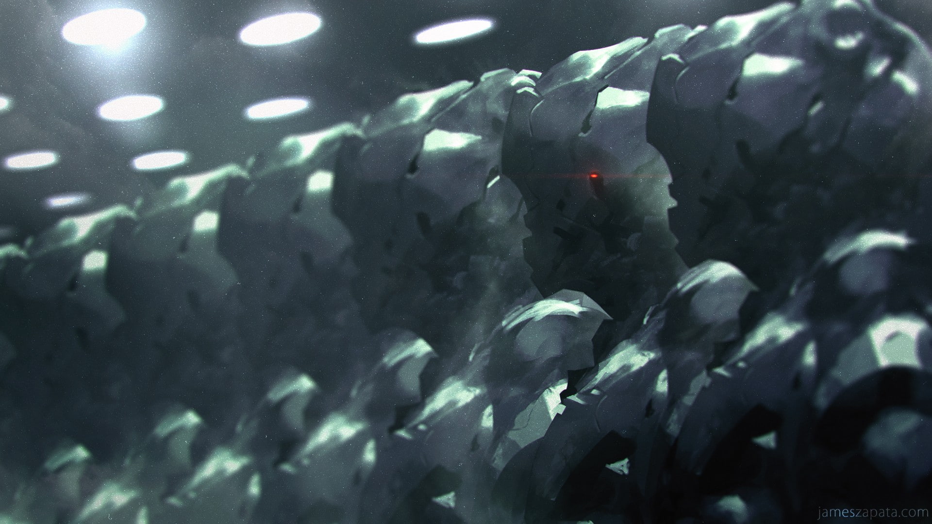 fantasy art, 1080P, robot, war, soldier, Sentinel, artwork, HD Wallpaper