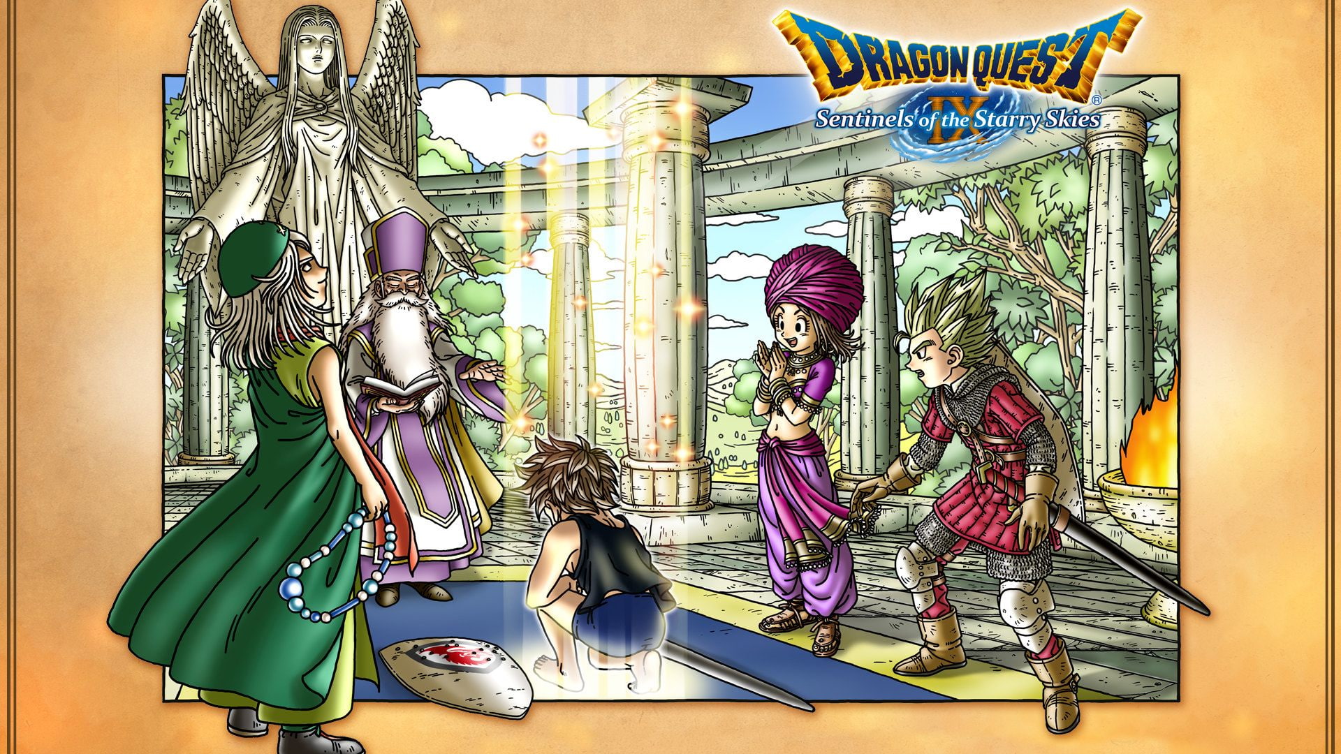 Dragon Quest IX: Sentinels of the Starry Skies, 1080P, Dragon Quest, HD Wallpaper
