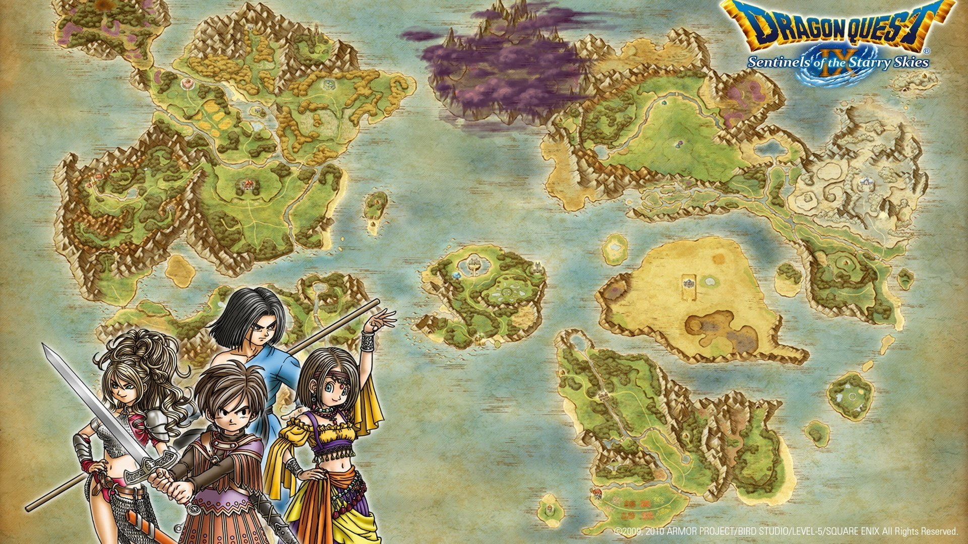 Dragon Quest, 1080P, Dragon Quest IX: Sentinels of the Starry Skies, HD Wallpaper