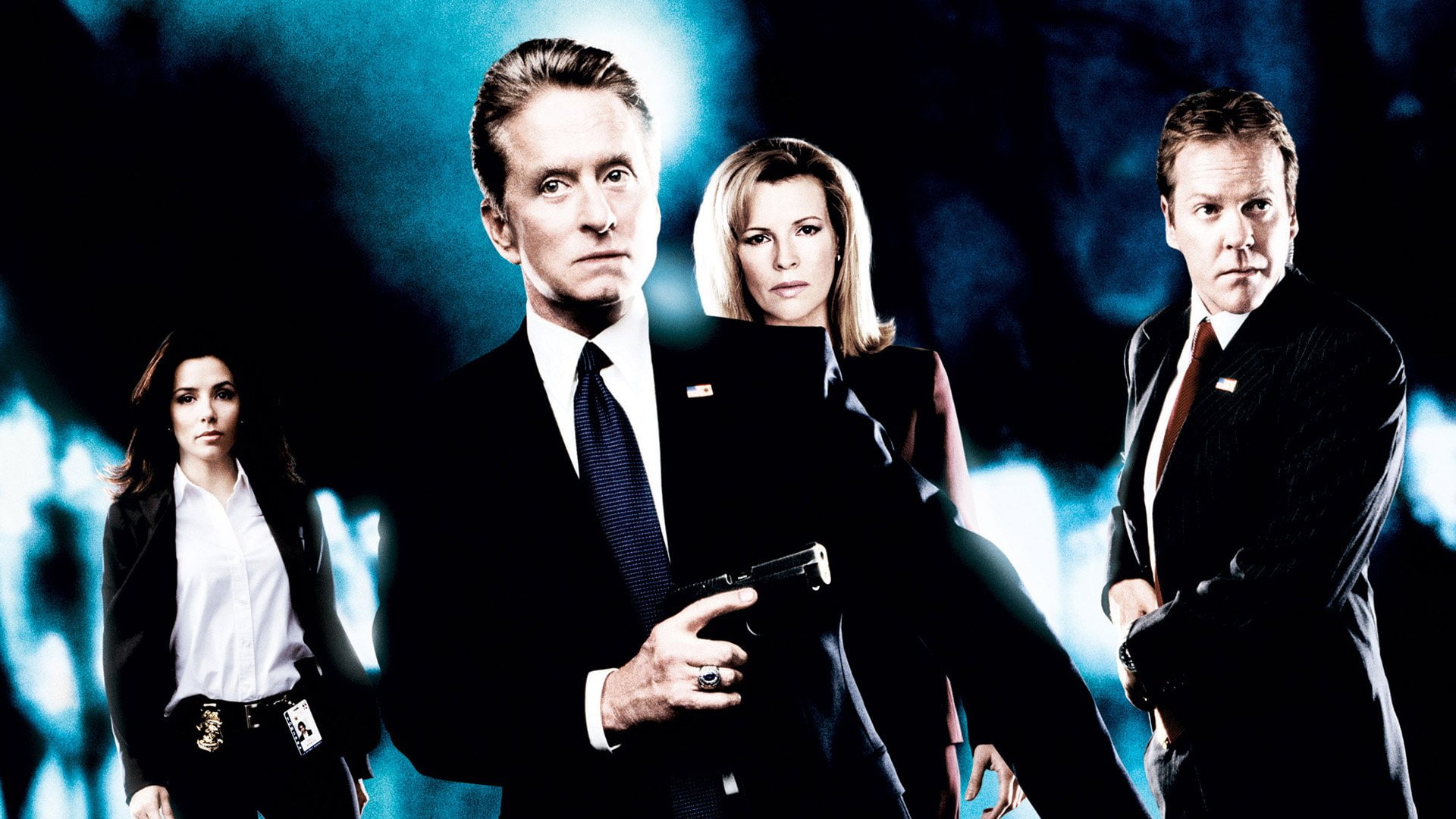 Kim Basinger, Michael Douglas, Kiefer Sutherland, Eva Longoria, 1080P, The Sentinel, Movie, HD Wallpaper