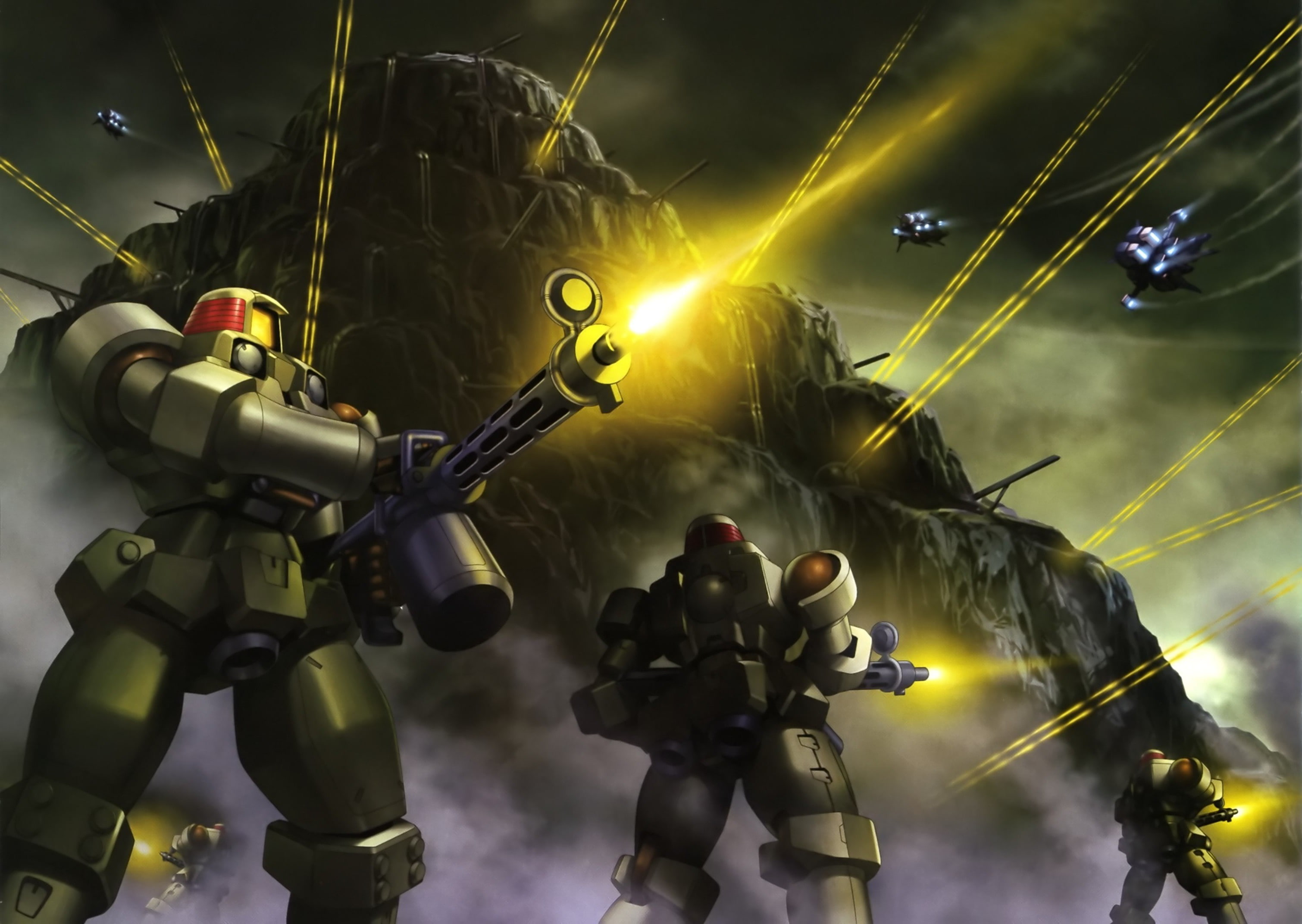 no people, still life, 2K, human representation, art and craft, technology, futuristic, military, illuminated, Mobile Suit Gundam Wing, focus on foreground, HD Wallpaper