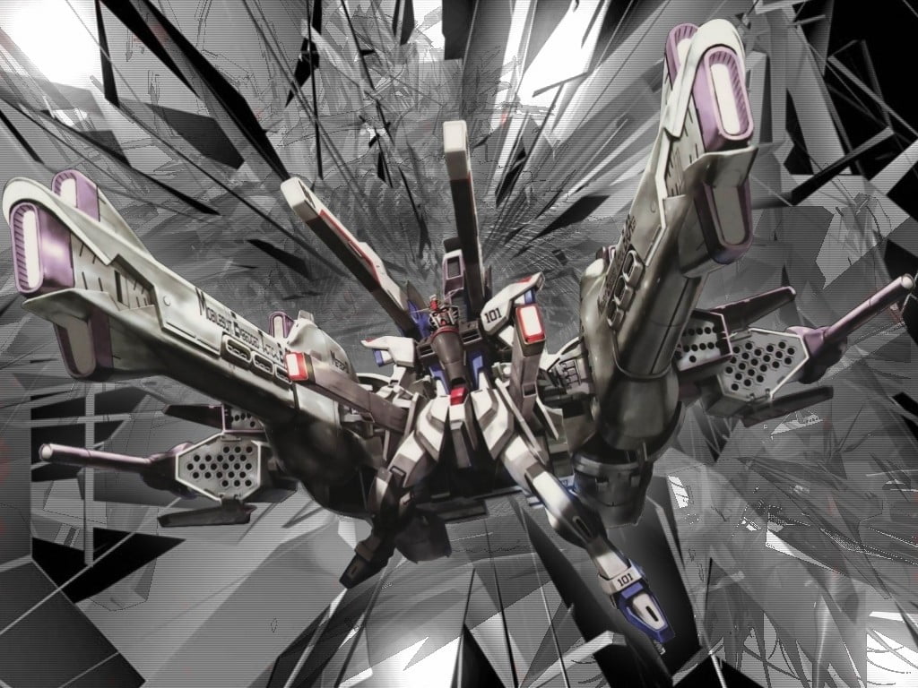 Mobile Suit Gundam SEED, no people, indoors, mode of transportation, technology, vehicle interior, 480P, ceiling, transportation, train, close-up, train - vehicle, HD Wallpaper