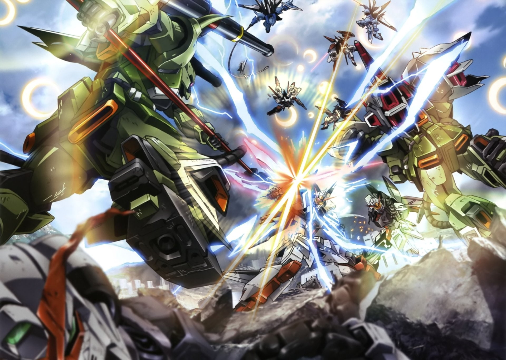 Mobile Suit Gundam Seed Destiny, Anime, 1080P, HD Wallpaper