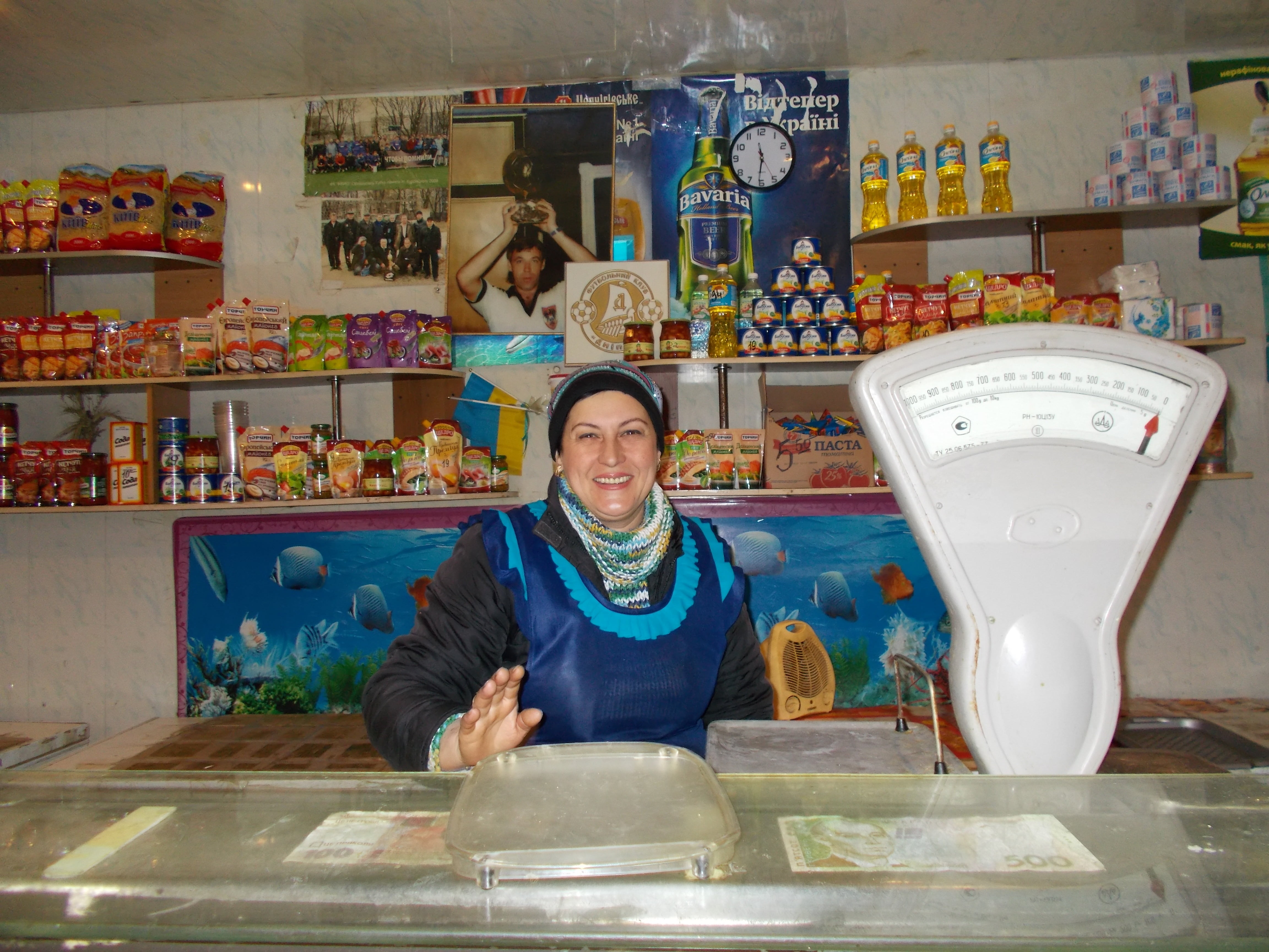 counter, indoors, ukraine, the seller, retail display, one person, trade, poverty, food, small business, 4K, soviet style, libra, portrait, business, looking at camera, HD Wallpaper