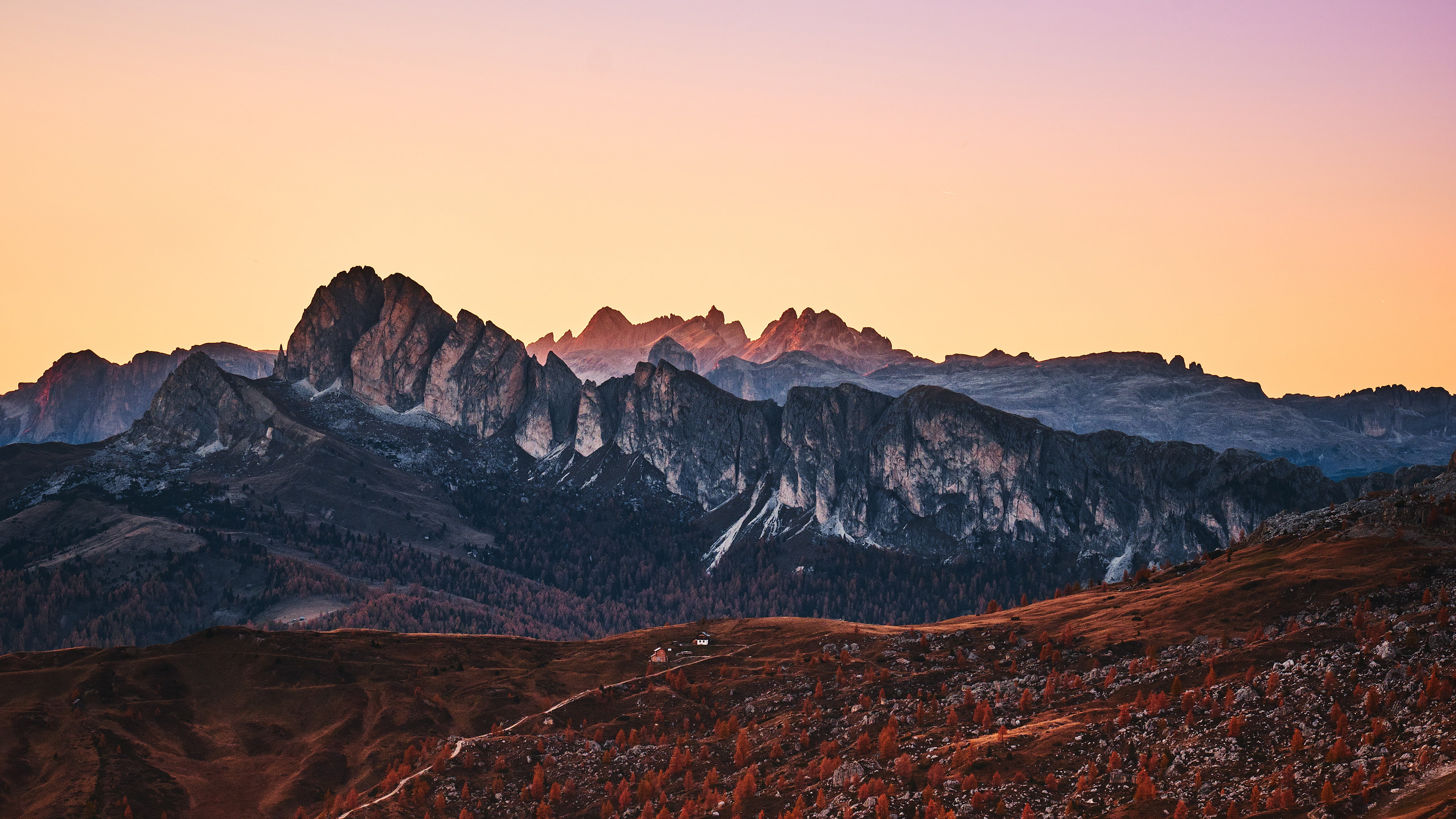Giau Pass, Mountain, 5K, Mountains, Dolomites, HD Wallpaper