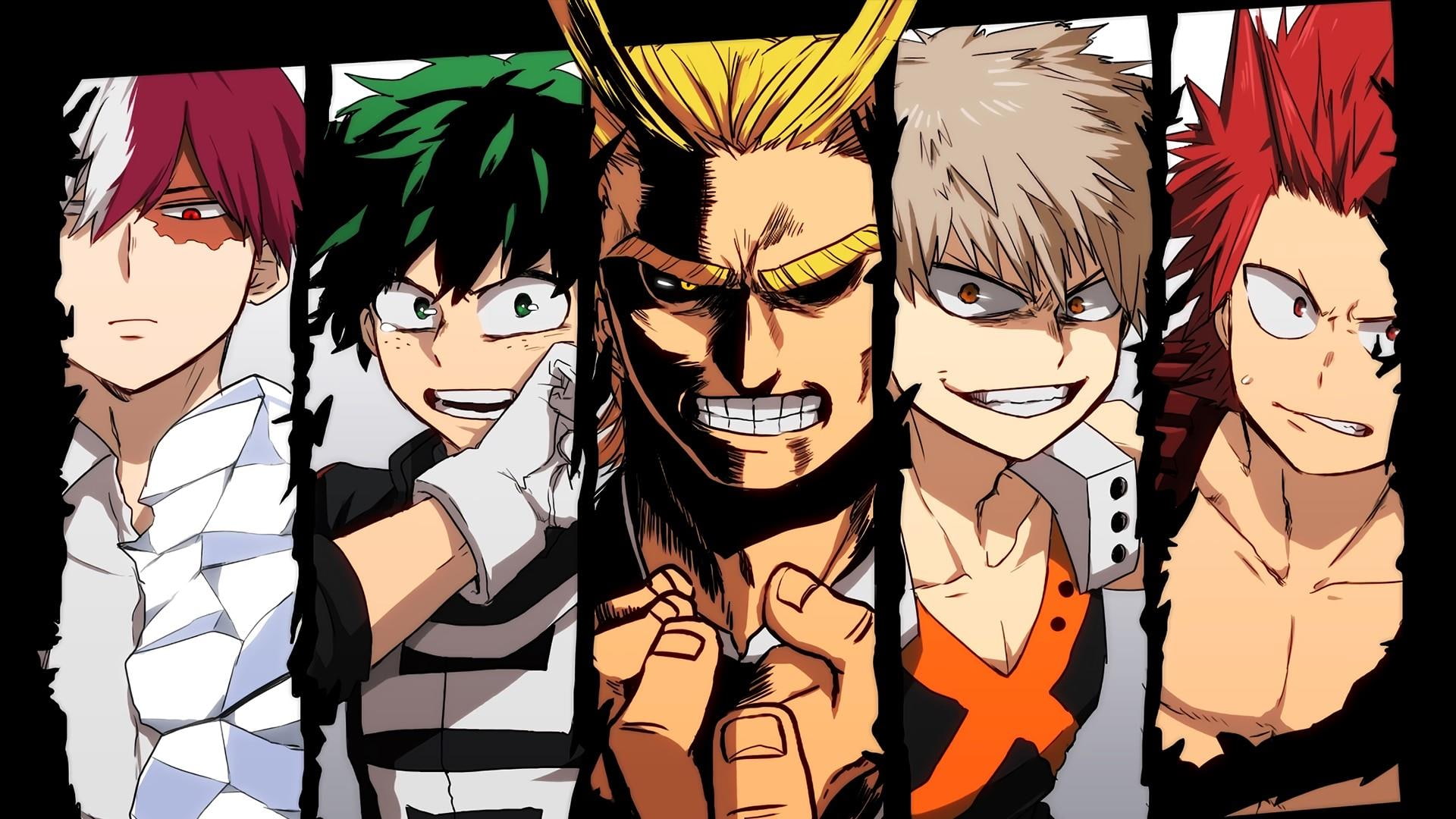 boku, 1080P, hero, academy, no, anime, HD Wallpaper