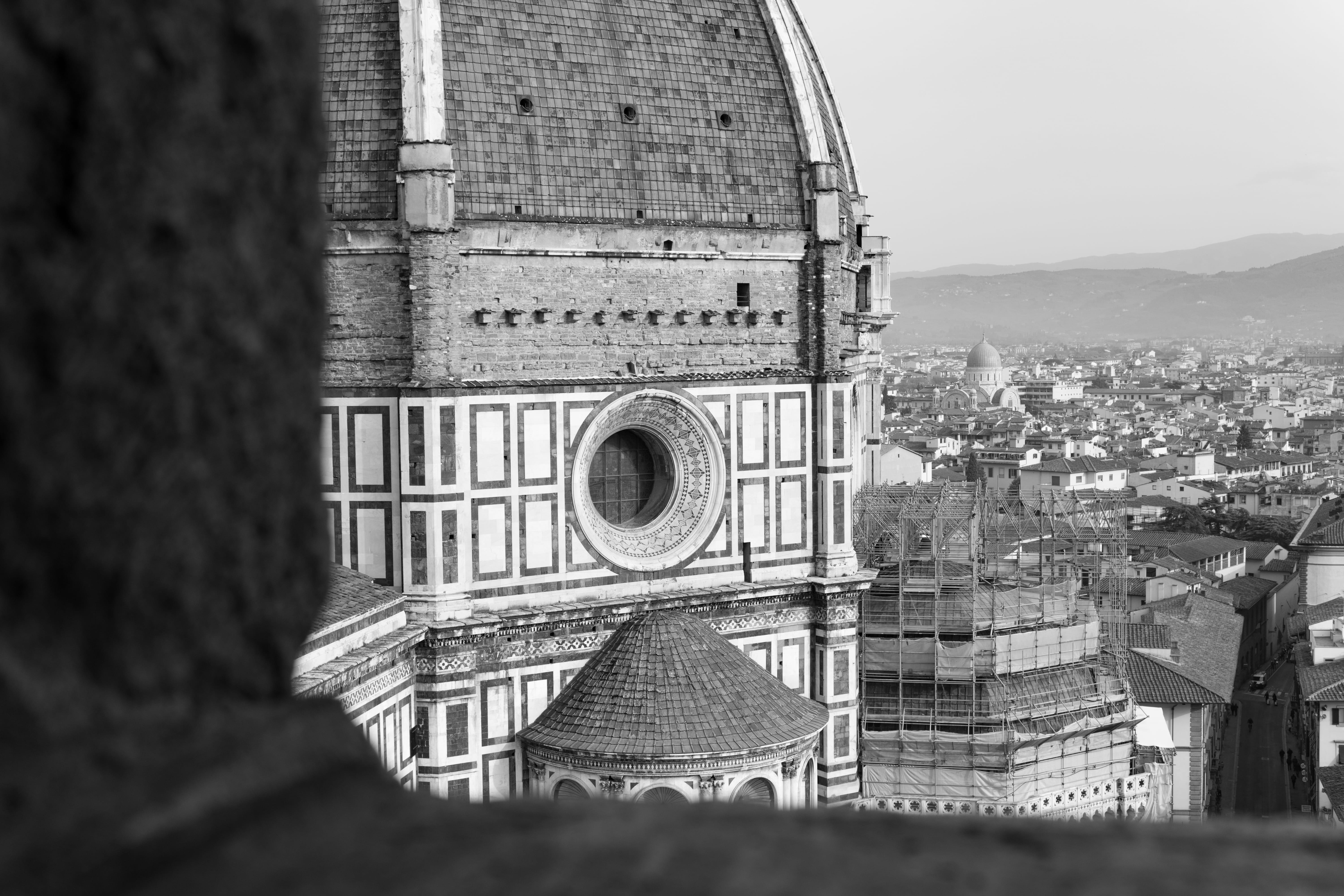 travel destinations, duomo, place of worship, florence, cattedrale, belief, nature, santa maria, religion, day, outdoors, 5K, the past, built structure, HD Wallpaper