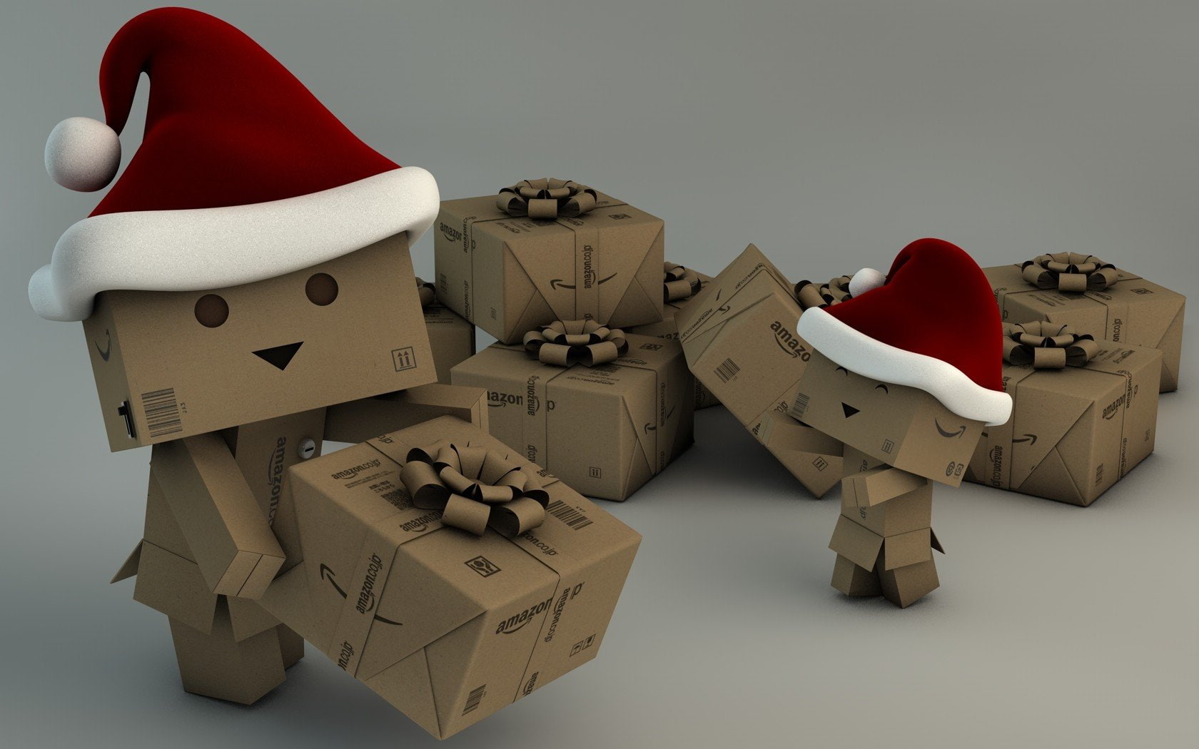 background, Christmas, x, 720P, nature, winter, amazon, art, hats, hd, grey, Santa, px, Danboard, Hat, 1680x1050 px, HD Wallpaper