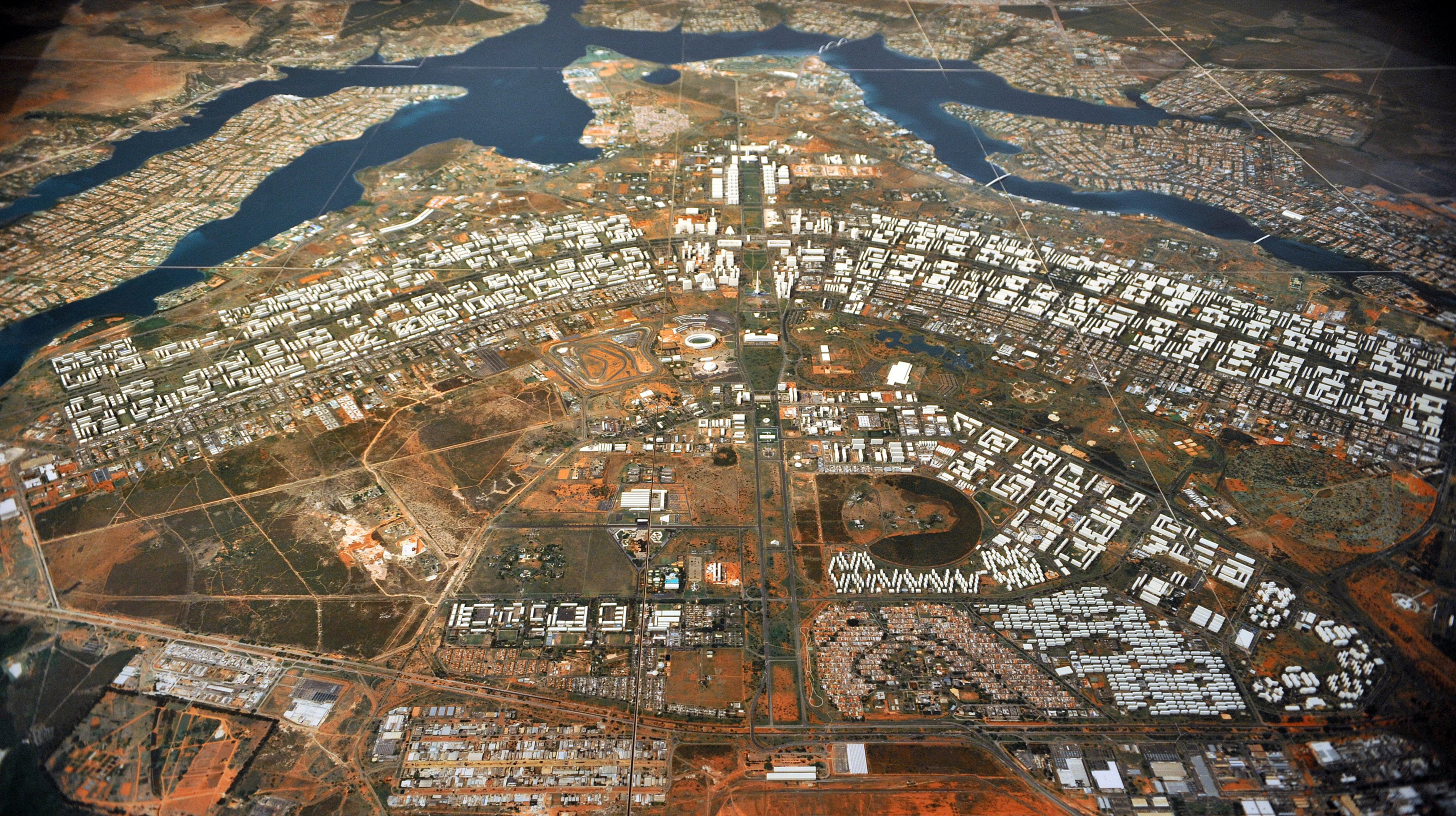 brazil, president, 2K, distrito, federal, capital, aerial, brasilia, city, landscape, view, HD Wallpaper