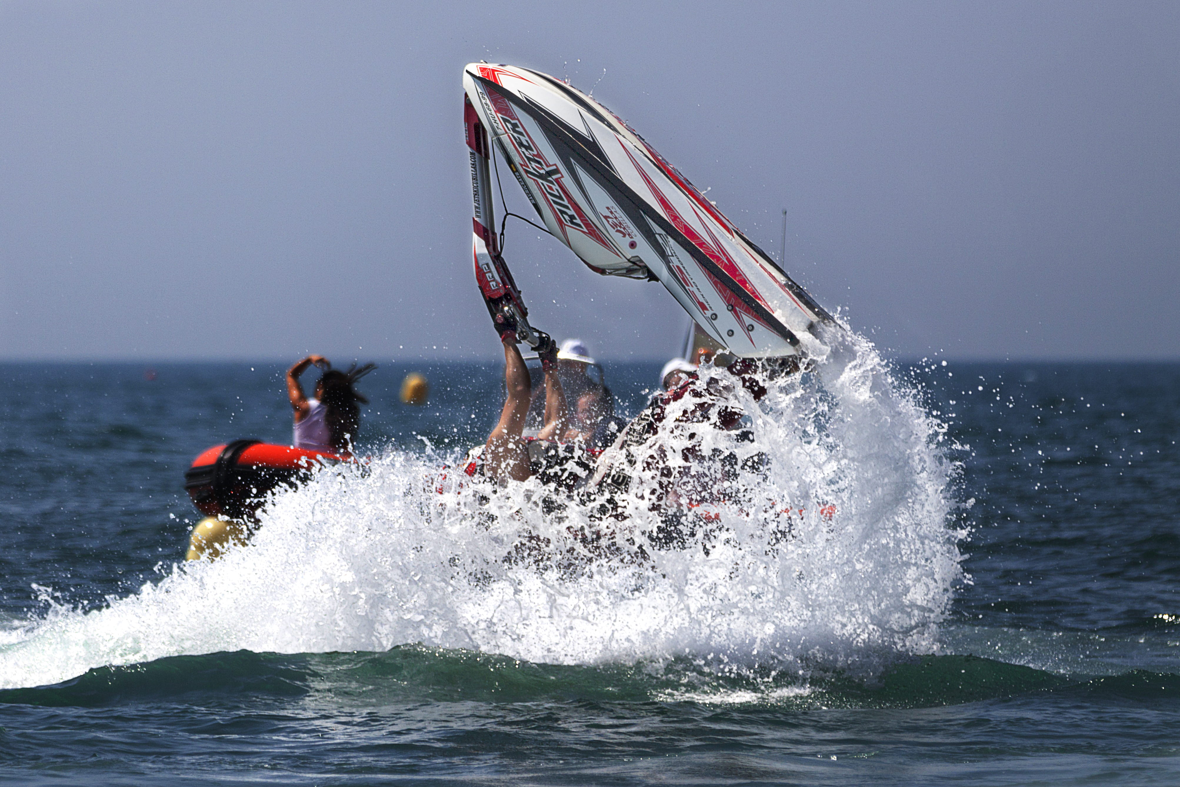 moto, lifestyles, water, men, 4K, extreme sports, people, group of people, day, málaga, moto de agua, playa de huelin, real people, wave, quinoal, nature, HD Wallpaper