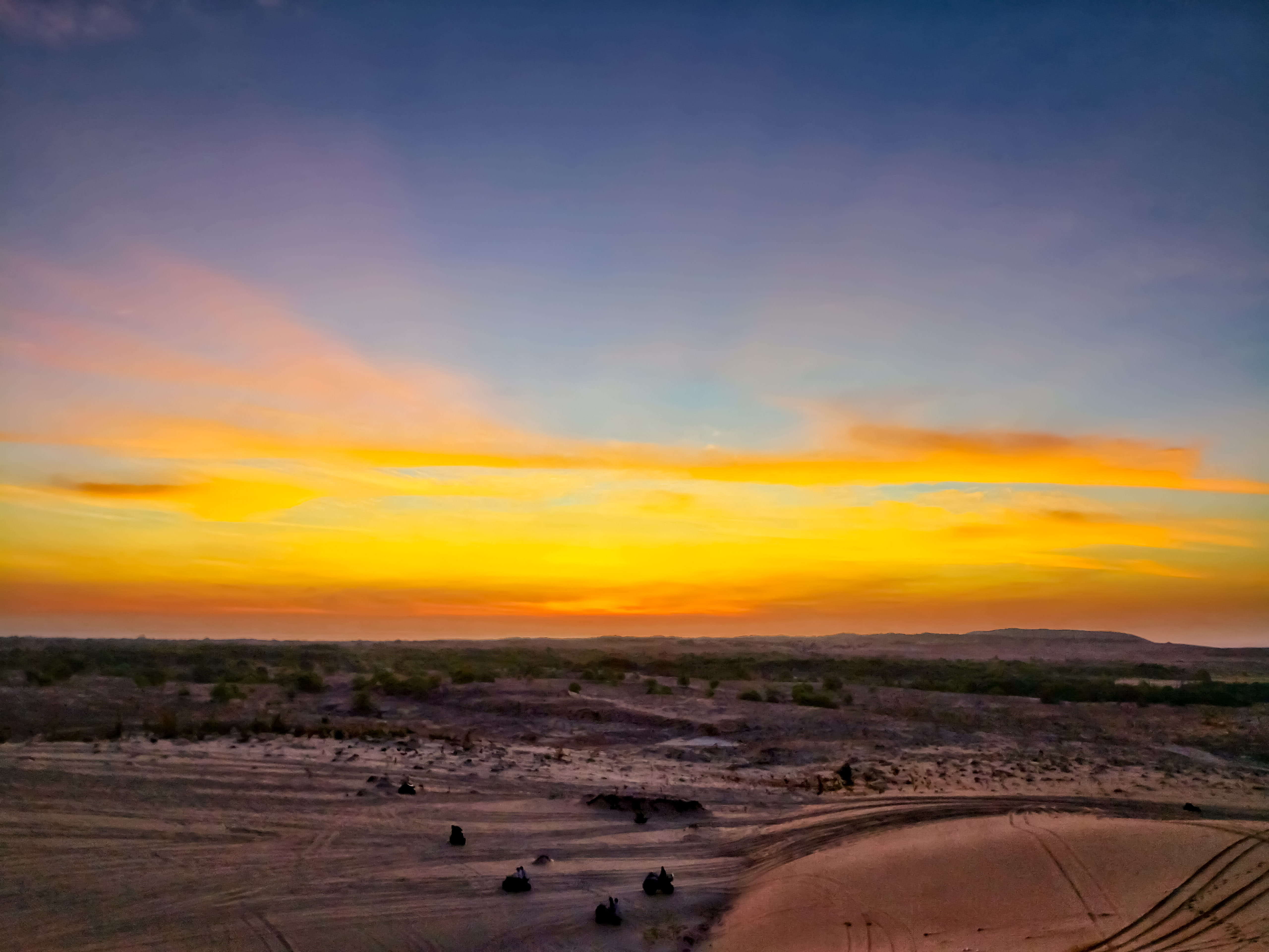 outdoors, mũi né, scenics - nature, african, dawn sky, horizon over land, nature, united states, rural scene, tranquility, no people, vermillion cliffs, HD Wallpaper