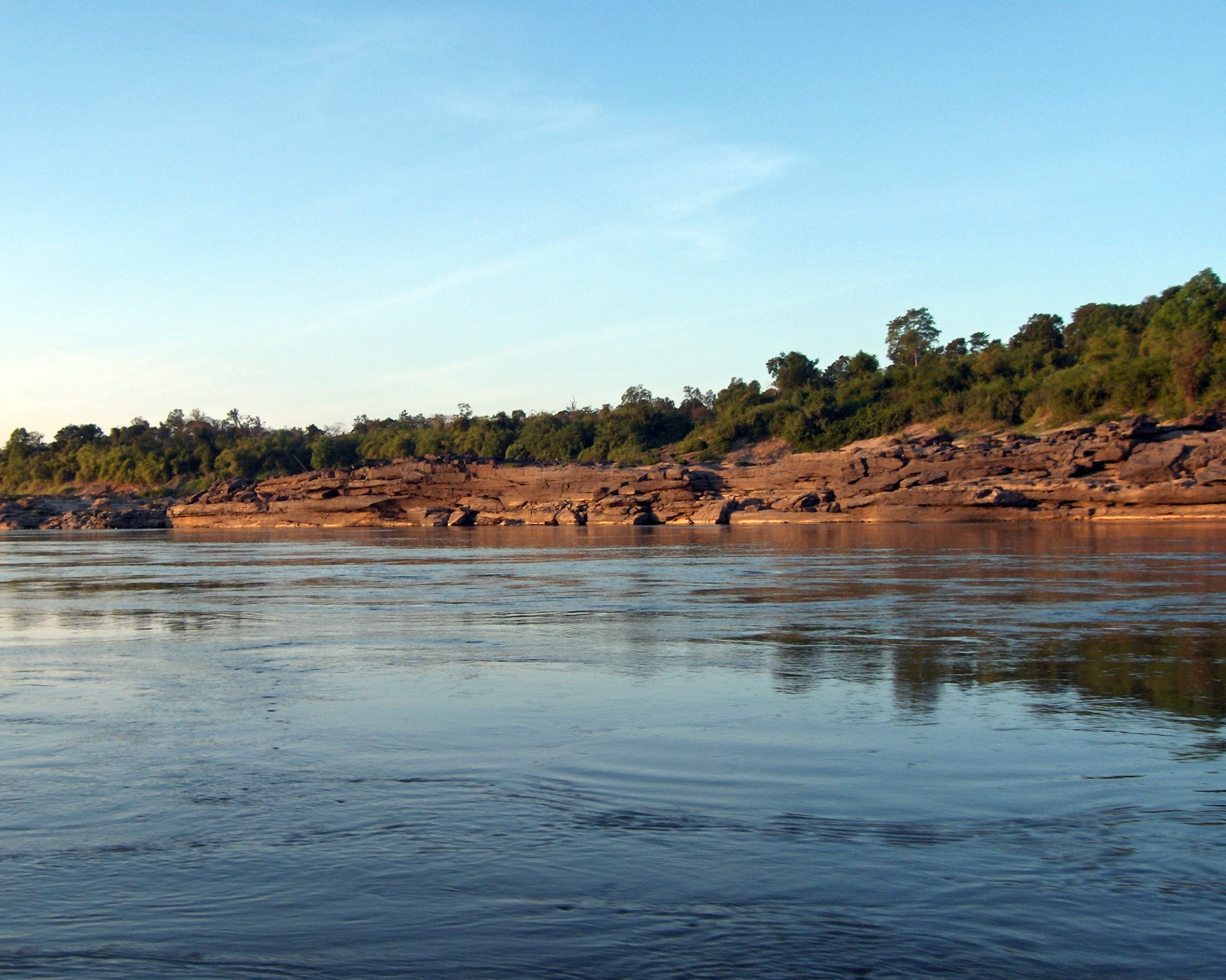 thailand, sky, solid, leash, nature, beauty in nature, rock - object, no people, arid climate, scenics - nature, grand canyon of thailand, 1080P, river, HD Wallpaper