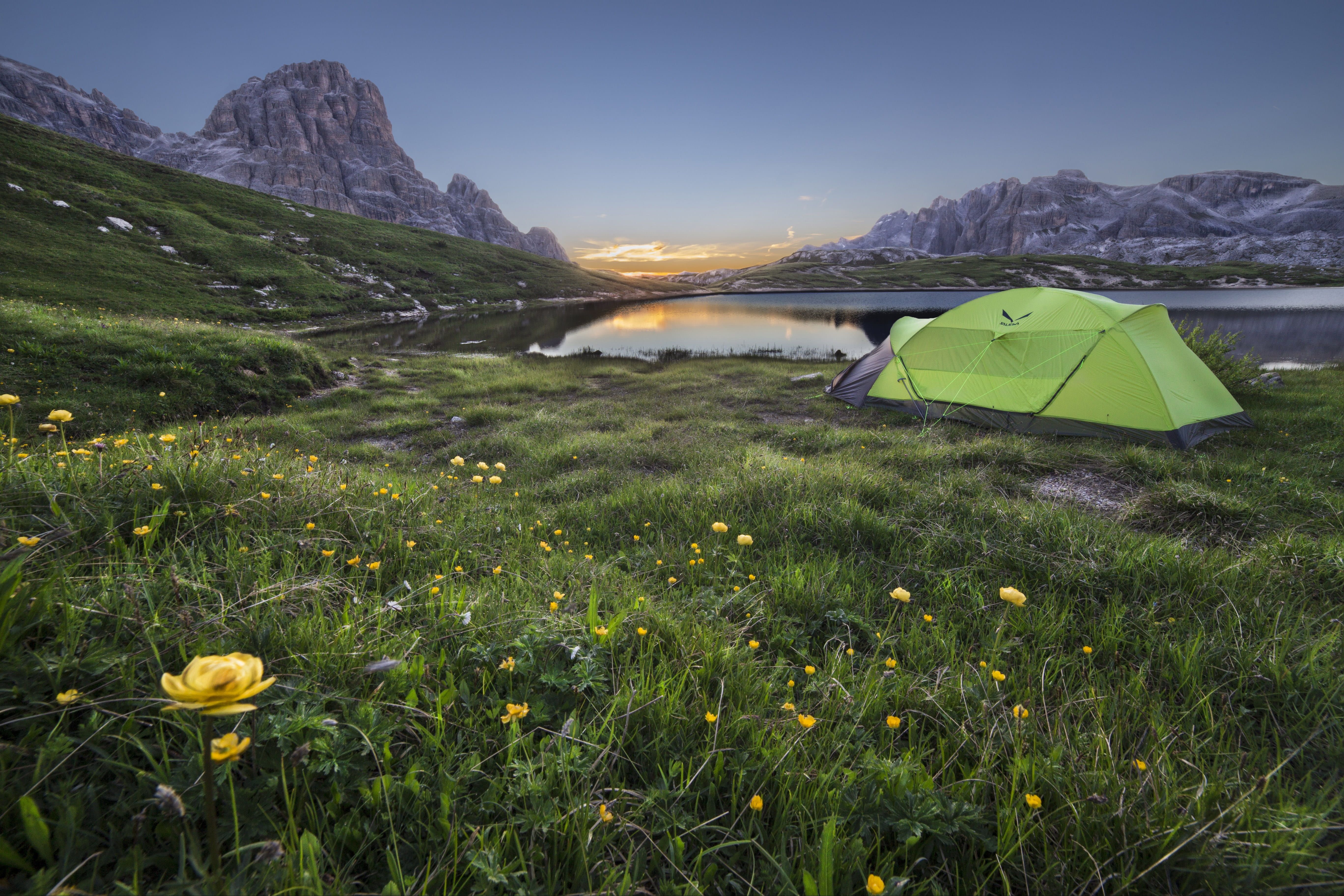plant, tranquility, tranquil scene, environment, alpine, mountains, rock, nature, green color, scenics - nature, land, tops, field, ascent, italy, adventure, HD Wallpaper