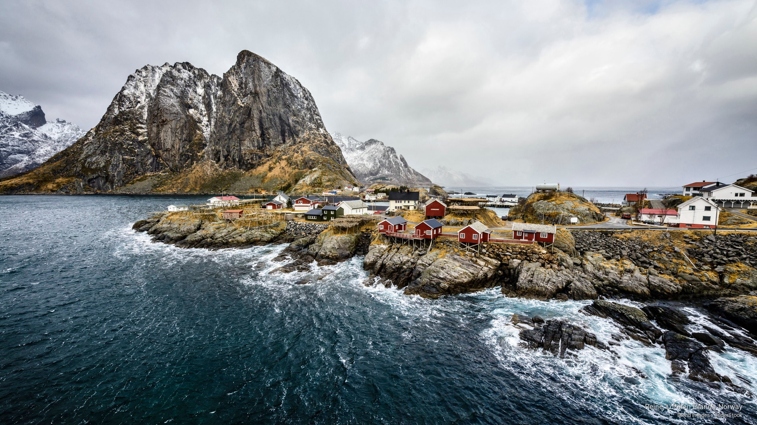 lofoten, islands, Europe, norway, reine, 2K, HD Wallpaper